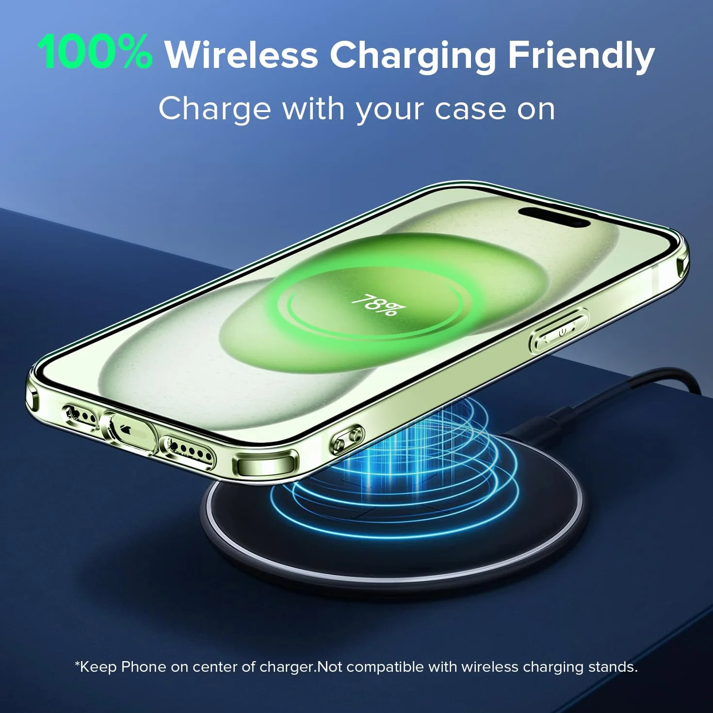 iVoler Zestaw 3 w 1 kompatybilny z iPhone 15 (6,1"). 1 etui + 2 szt. szkła hartowanego. Nie żółknie, ochrona aparatu, cienkie, przezroczyste i odporne na wstrząsy