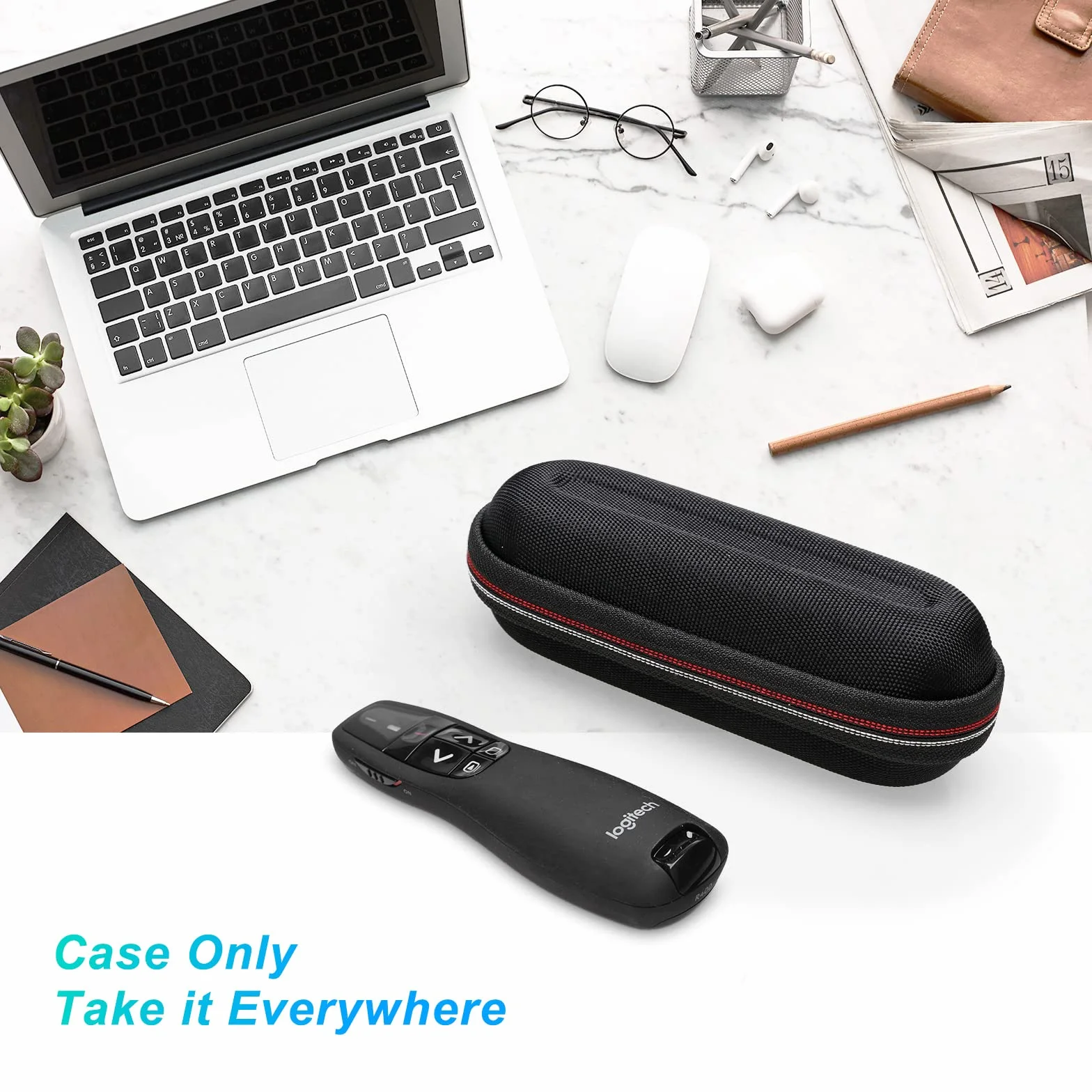 XANAD Torba na Beurer BR 60 środek na ukąszenia owadów i Logitech R400 R500 R700 R800 Powcan Presenter