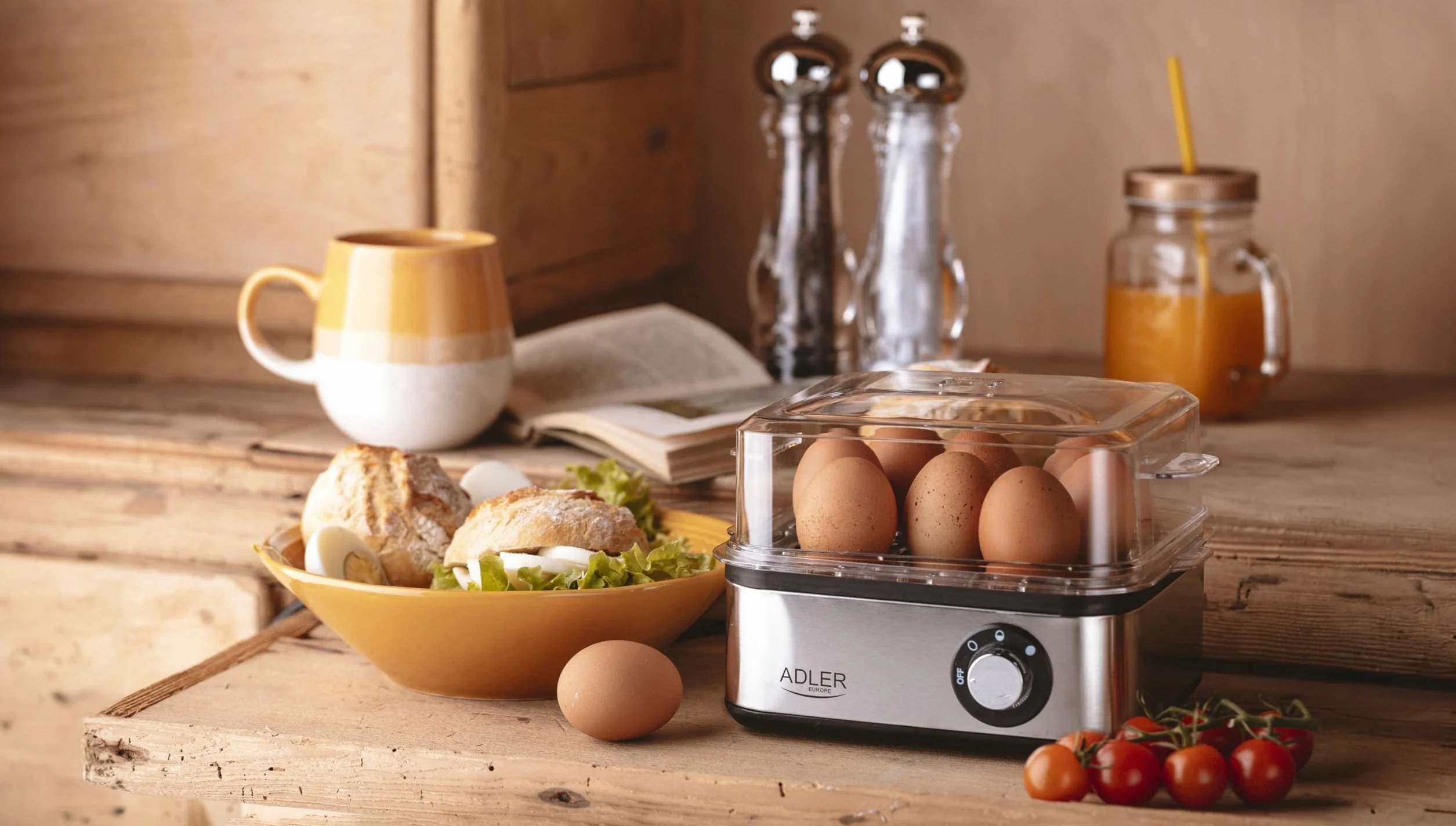 ADLER EUROPE 4486 Jajowar na 8 jaj