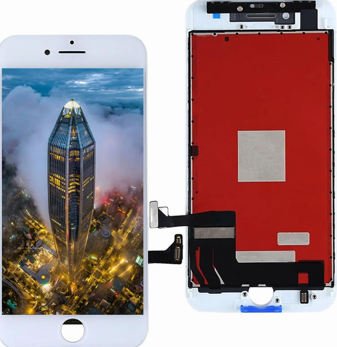 (Incell) Zespół wyświetlacza LCD do iPhone 8 / SE 2020 A1905, A1863, A1906, A1907, A2275, A2296, A2298 zestaw do wymiany ekranu (biały)