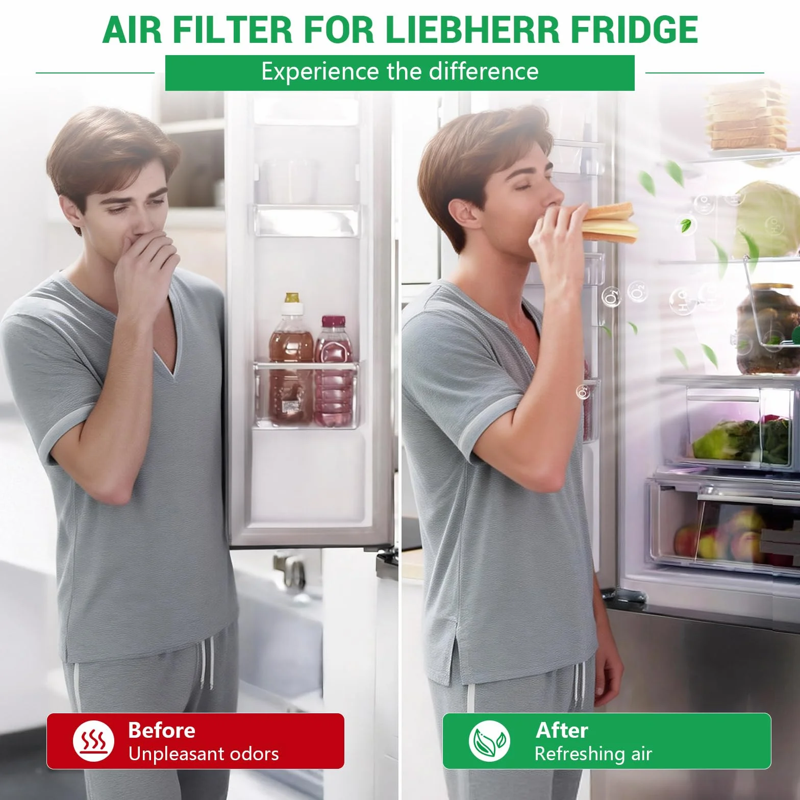 Filtr powietrza do lodówki Liebherr 9096989 988246000 988246001