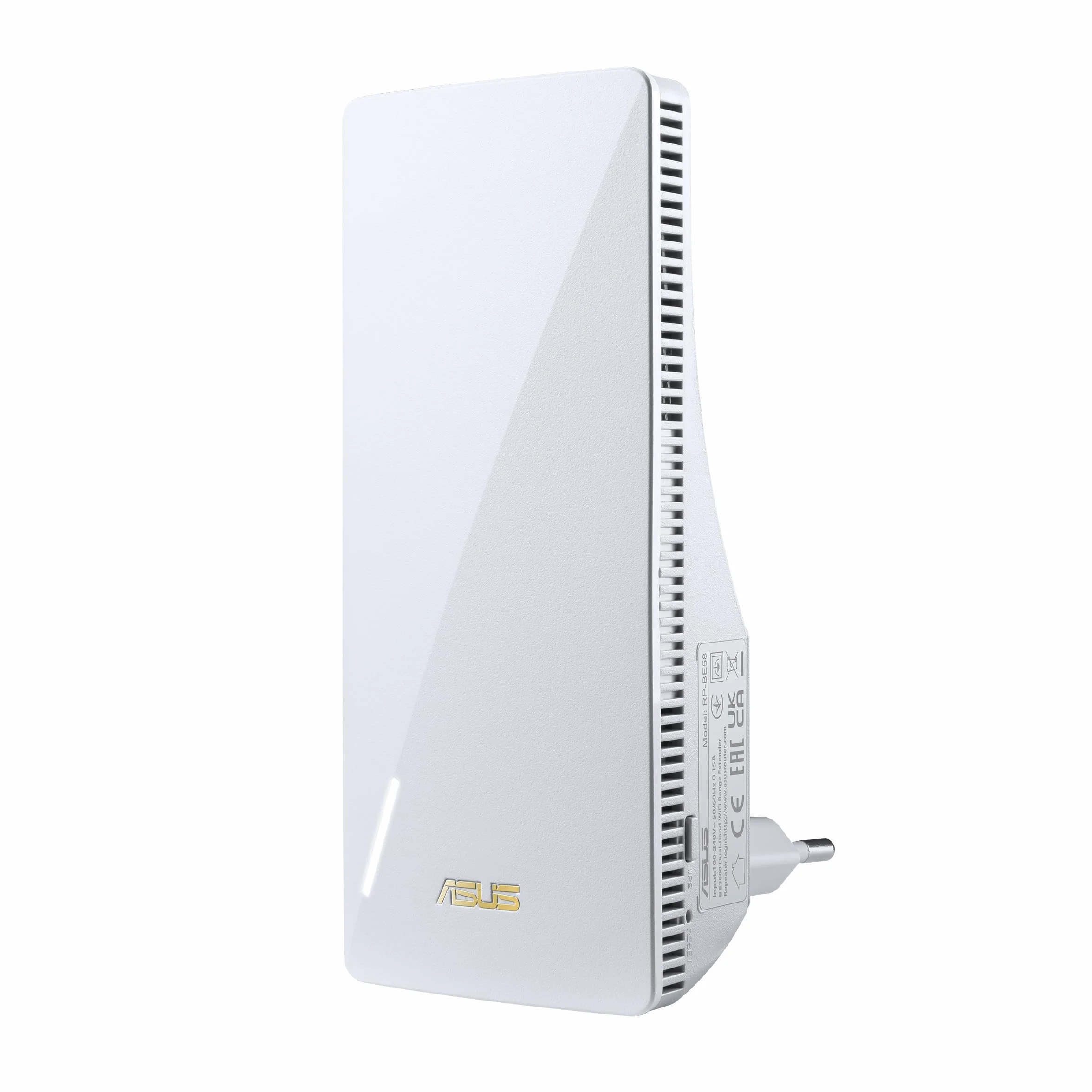 ASUS RP-BE58 BE3600 Dual Band WiFi 7 AiMesh Repeater (przedłużacz zakresu, do 3600 Mbps, bezszwowa siatka WiFi, łatwa konfiguracja za pomocą aplikacji)