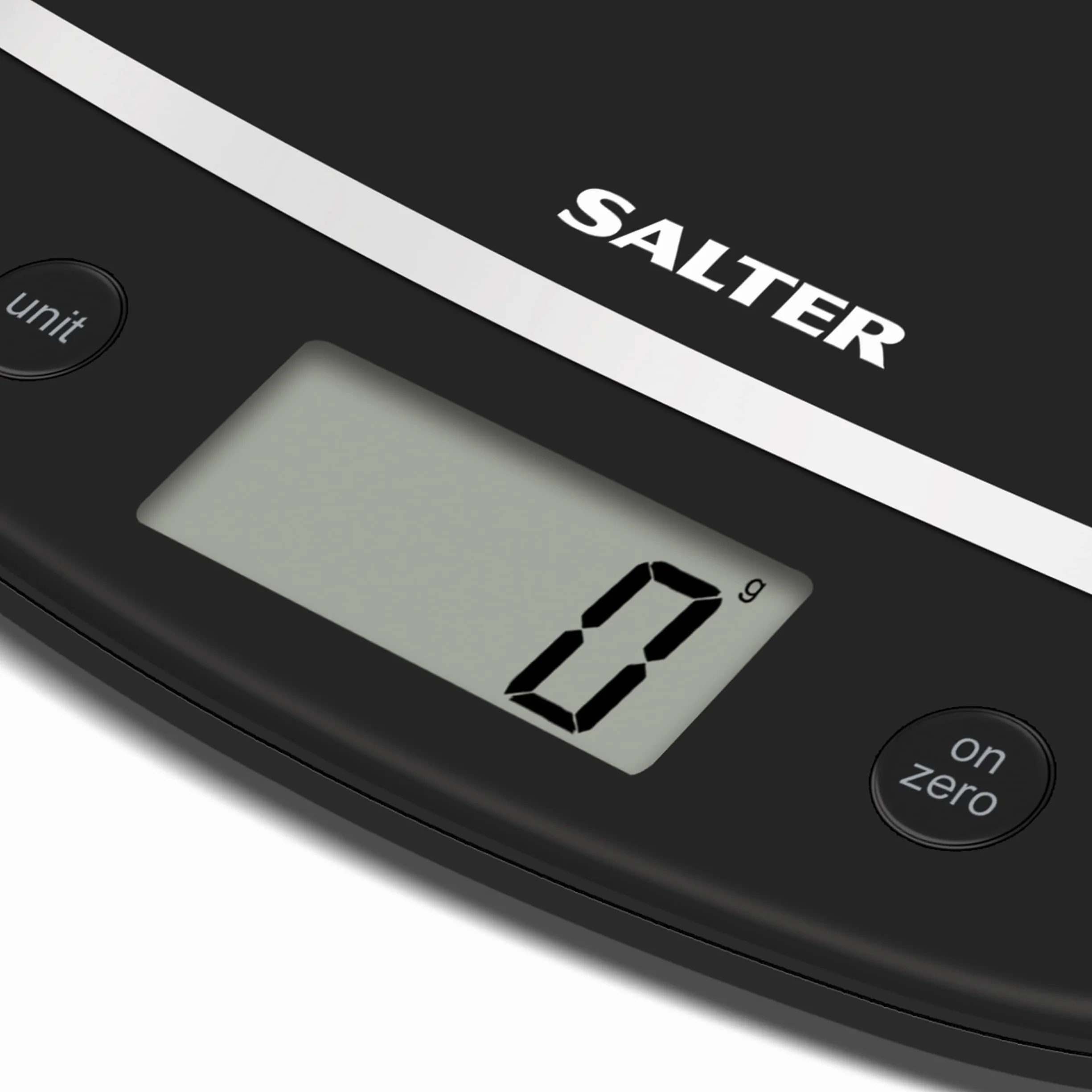 SALTER Cyfrowa waga kuchenna, design, maks. obciążenie 5 kg, waga precyzyjna, wyraźny wyświetlacz, funkcja ważenia, funkcja Aquatronic