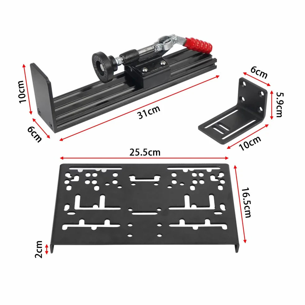 Acouto Góra Biurka do Wyścigów SIM SHIFTER i Wymiana Ręcznego Hamulca Ręcznego TH8A i TSS HORD Brake, STRONA STRONY, SHIFTER FANATEC ClubSport i Hand Brake, Mocowanie Biurka USB