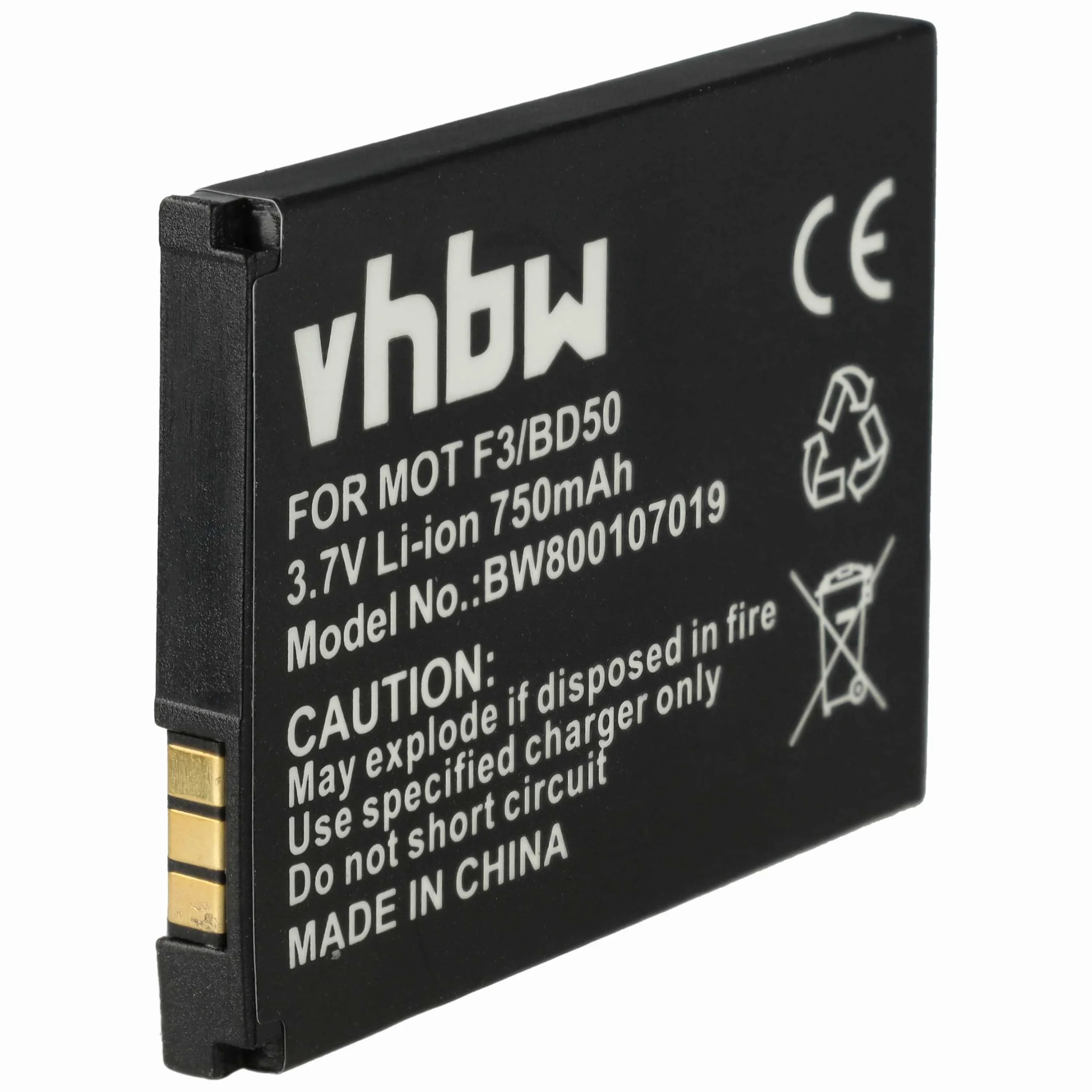 vhbw Bateria zamienna do AVM NL523446LG do bezprzewodowego telefonu stacjonarnego (750 mAh, 3,7 V, litowo-jonowa)