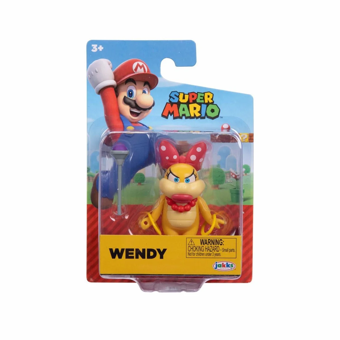 Super Mario World of Nintendo 6,35 cm mini figurka Monty Mole
