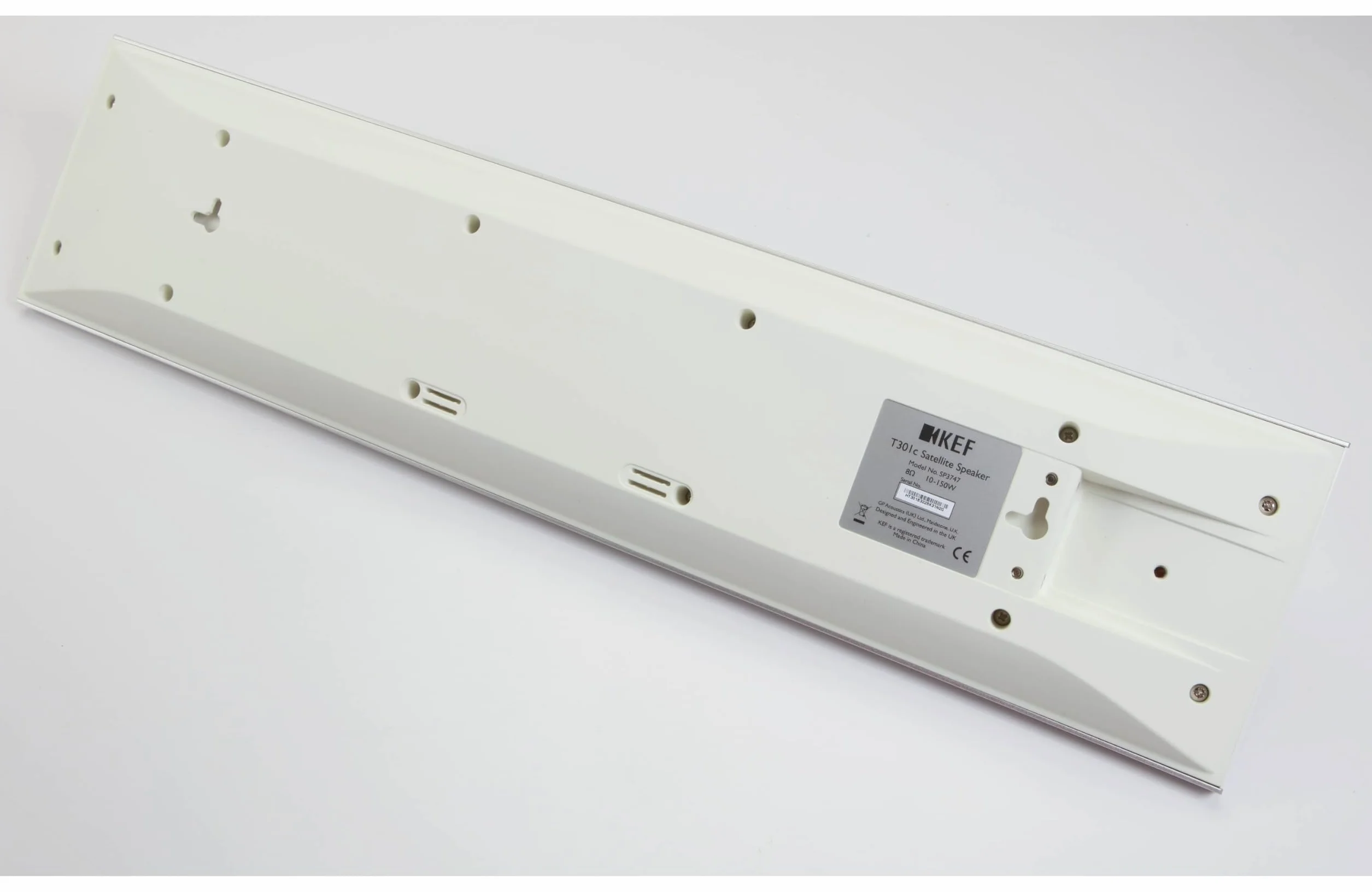 KEF T301C środkowy 2-drożny głośnik półkowy (biały)