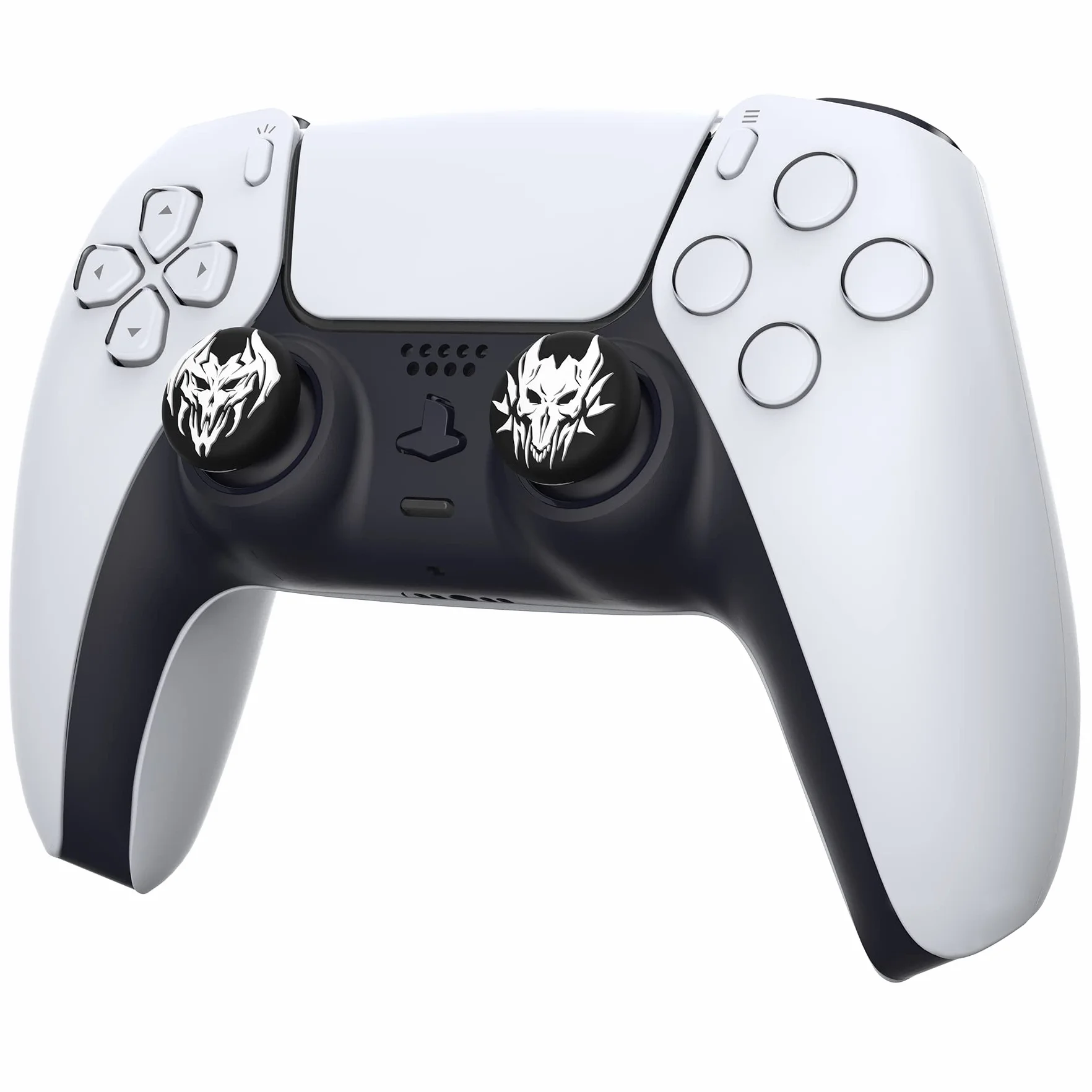 PlayVital 4PCS Thumb Grip Caps do ps5 Controller Nakładki na kciuk do ps4,Analogowa Osłona Sztyftu kompatybilny z Xbox Series X/S,Uchwytami na Kciuki do Switch Pro-Demony Licha