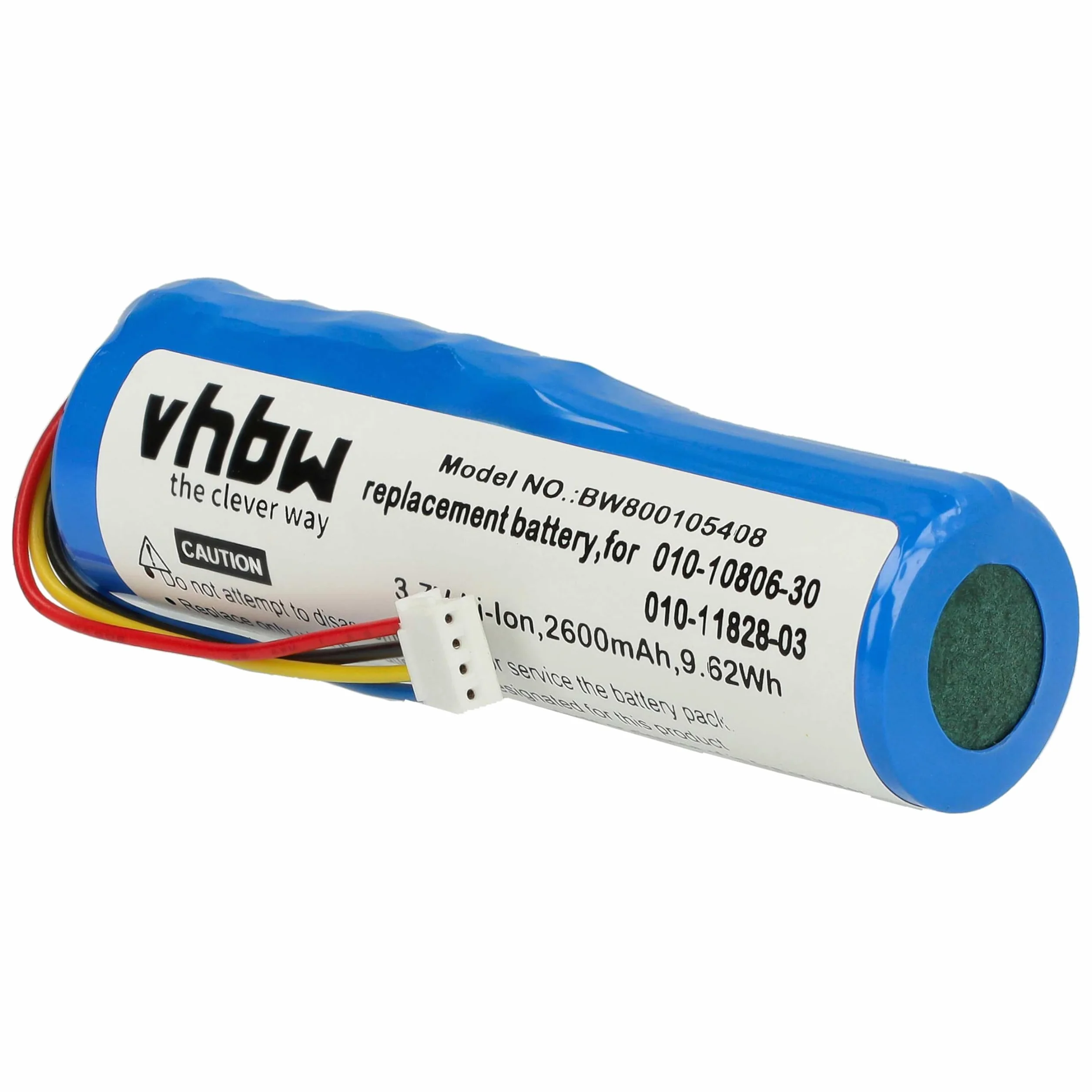 vhbw 2600 mAh (3,7 V) bateria do GPS Garmin Alpha, Alpha 100, DC50, DC50 obroża do śledzenia psów, TT10, TT10 urządzenie dla psów.