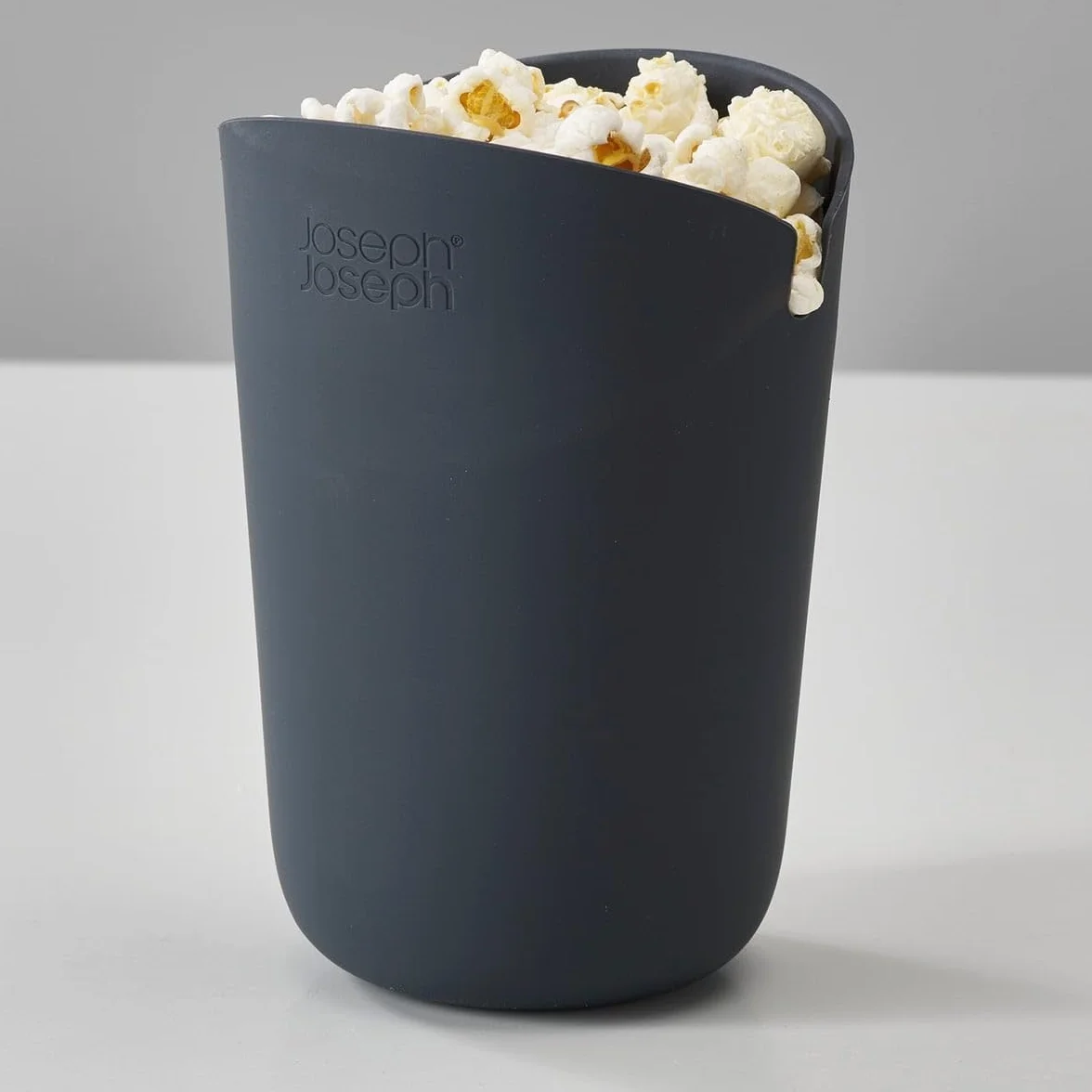 Joseph Joseph M-Cuisine przyrząd do robienia popcornu, zestaw 2 sztuk, pomarańczowy/szary