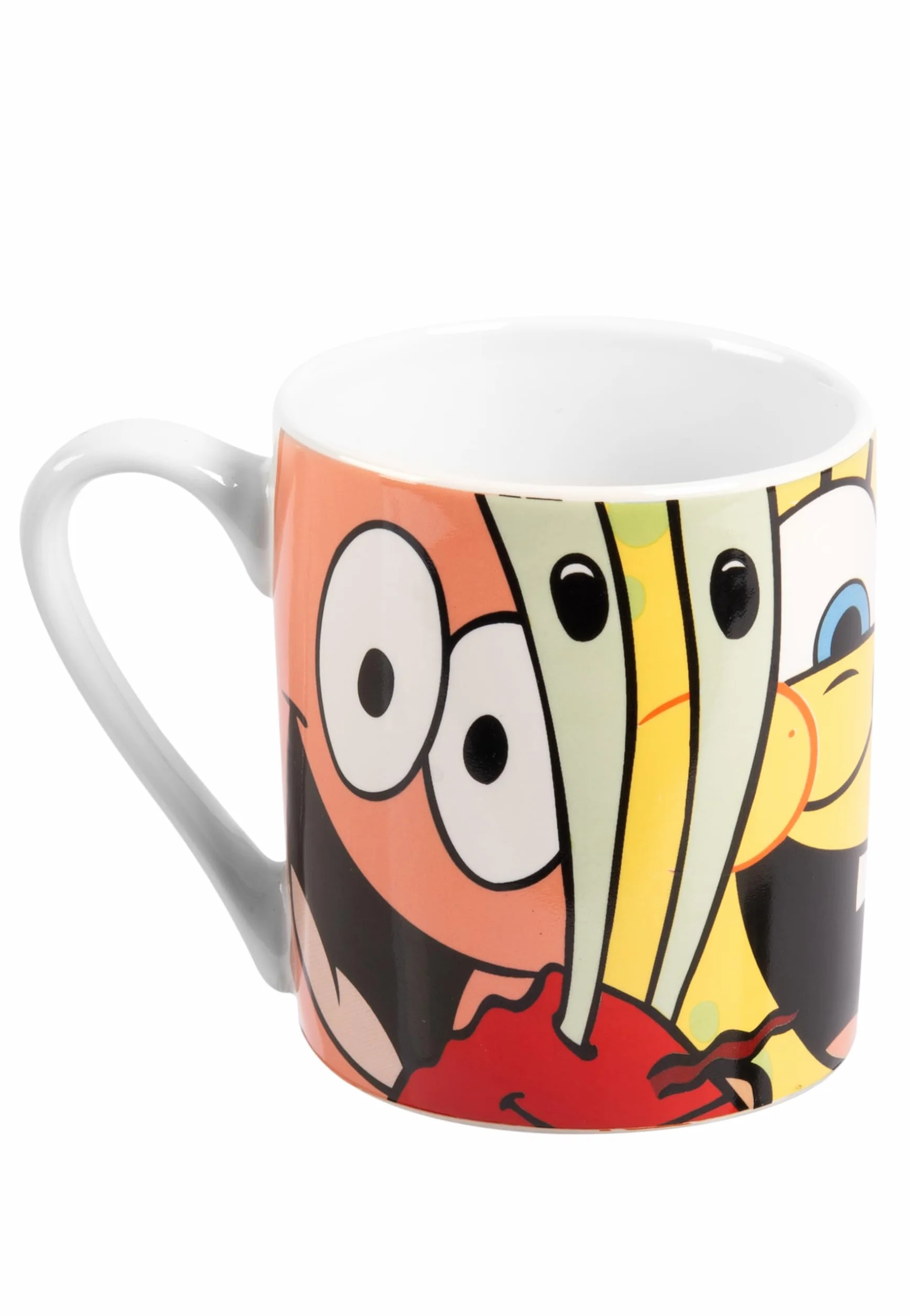 United Labels Spongebob Kanciastoporty zestaw śniadaniowy 3-częściowy talerz miska filiżanka porcelana