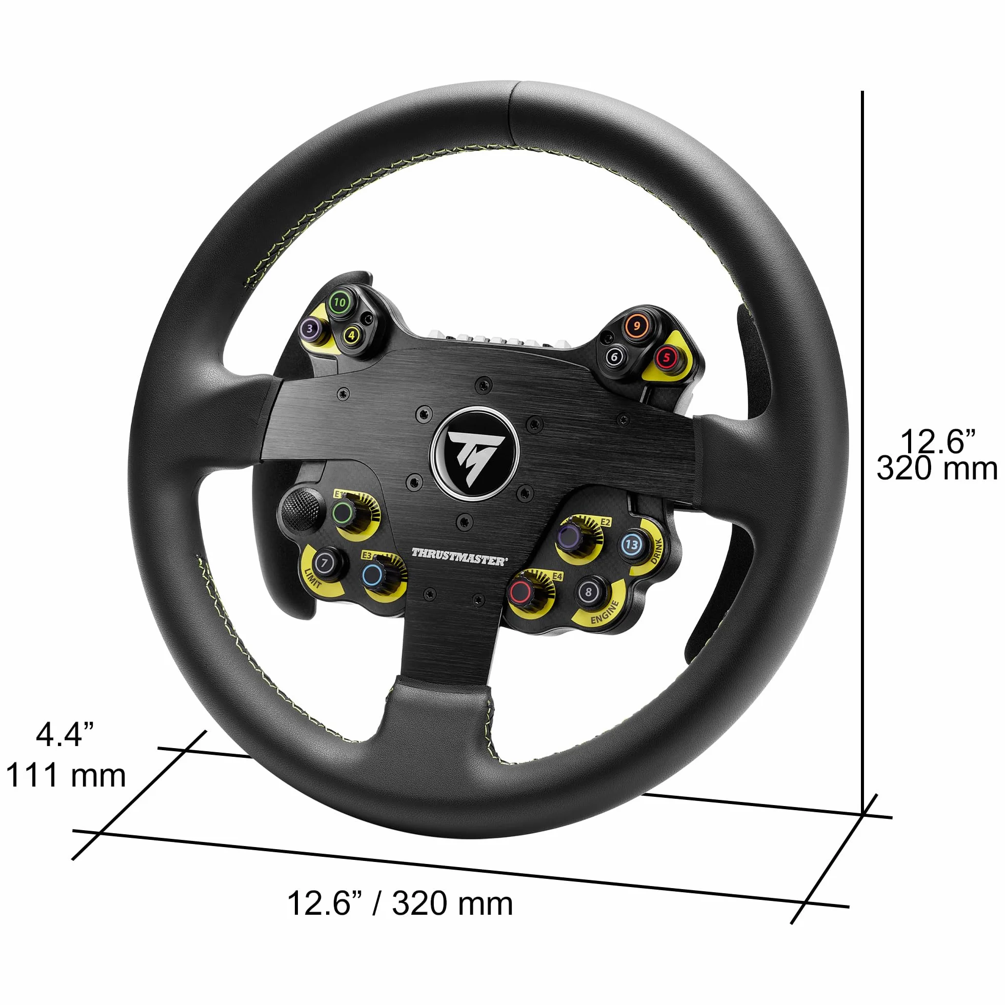 Thrustmaster EVO Racing 32R Skórzana Kierownica z Odłączanym Piastem do PC i Konsol