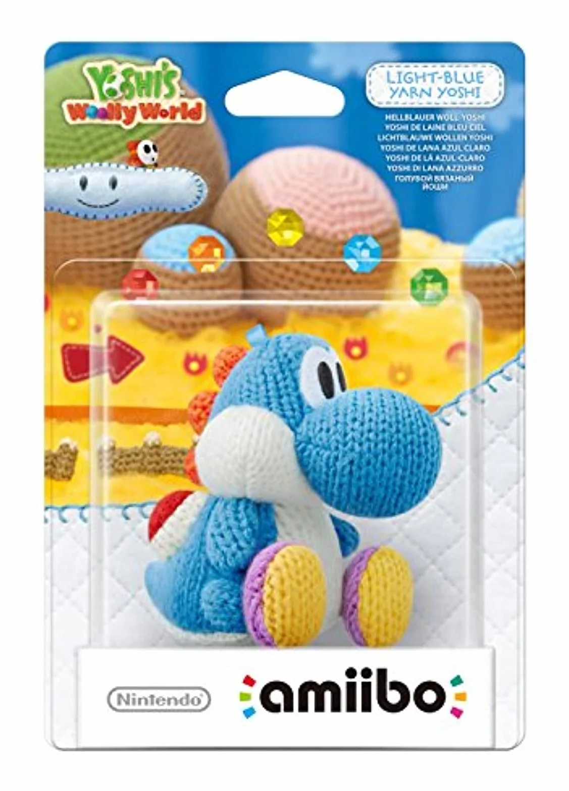 Nintendo Light Blue Yarn Yoshi