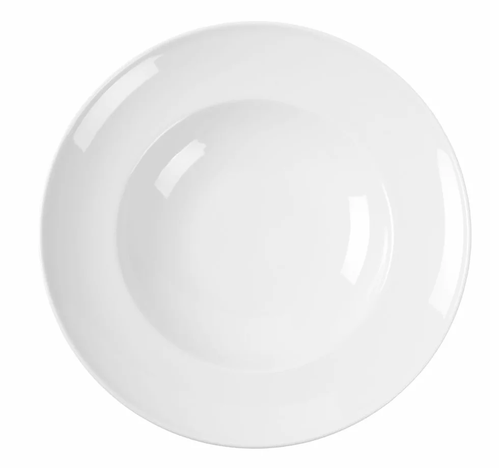HENDI Talerz do makaronu porcelana 260 mm biały odporny na uderzenia mikrofalówka zmywarka