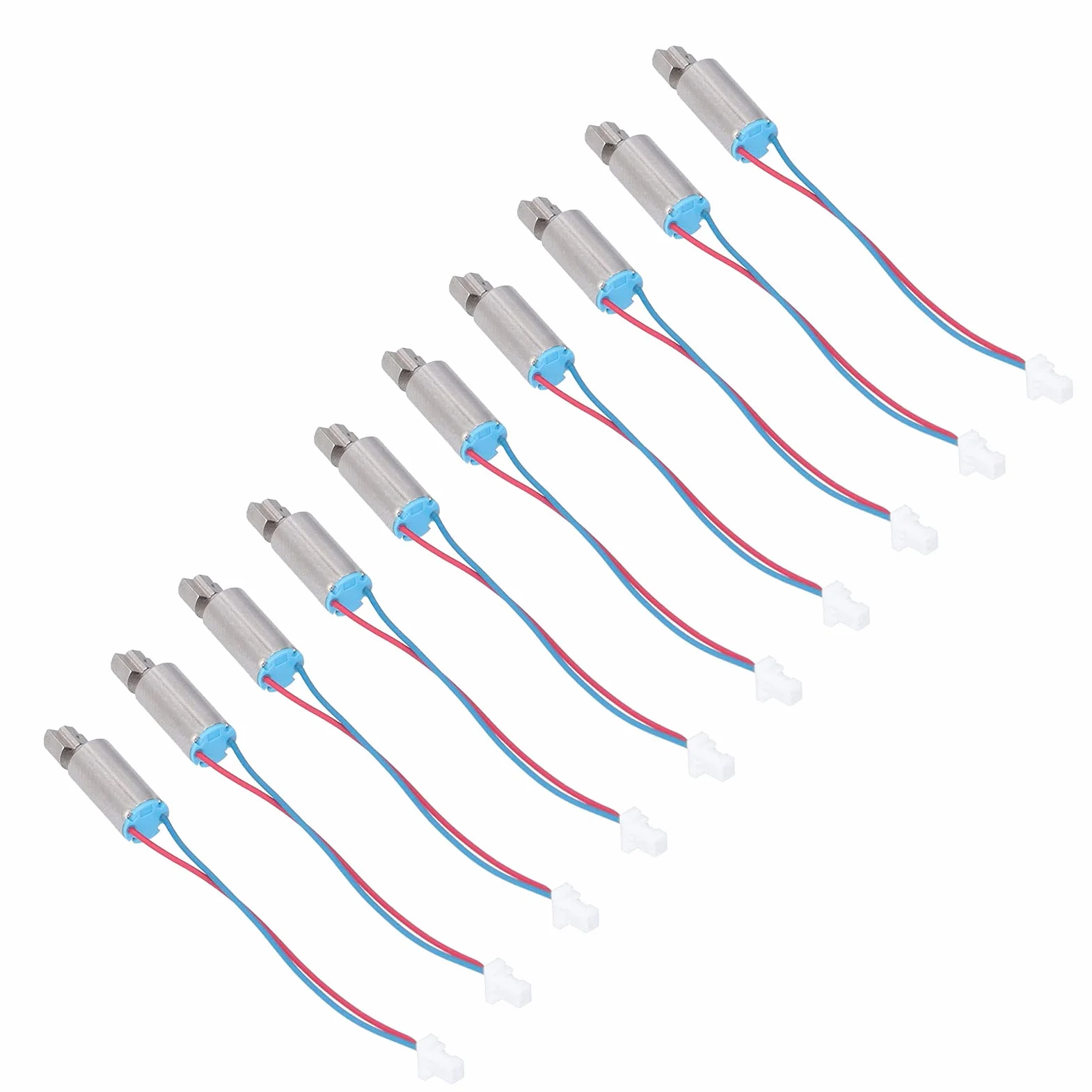 Silnik Wibracyjny DC 1,5 V 3 V 6 Mm X 12 Mm Mikrowibracyjny Silnik Bezrdzeniowy 12000 Obr./min Wysoka Dokładność Wydajność Mini Bezrdzeniowy Silnik do Gamepada Opakowanie 10 Sztuk