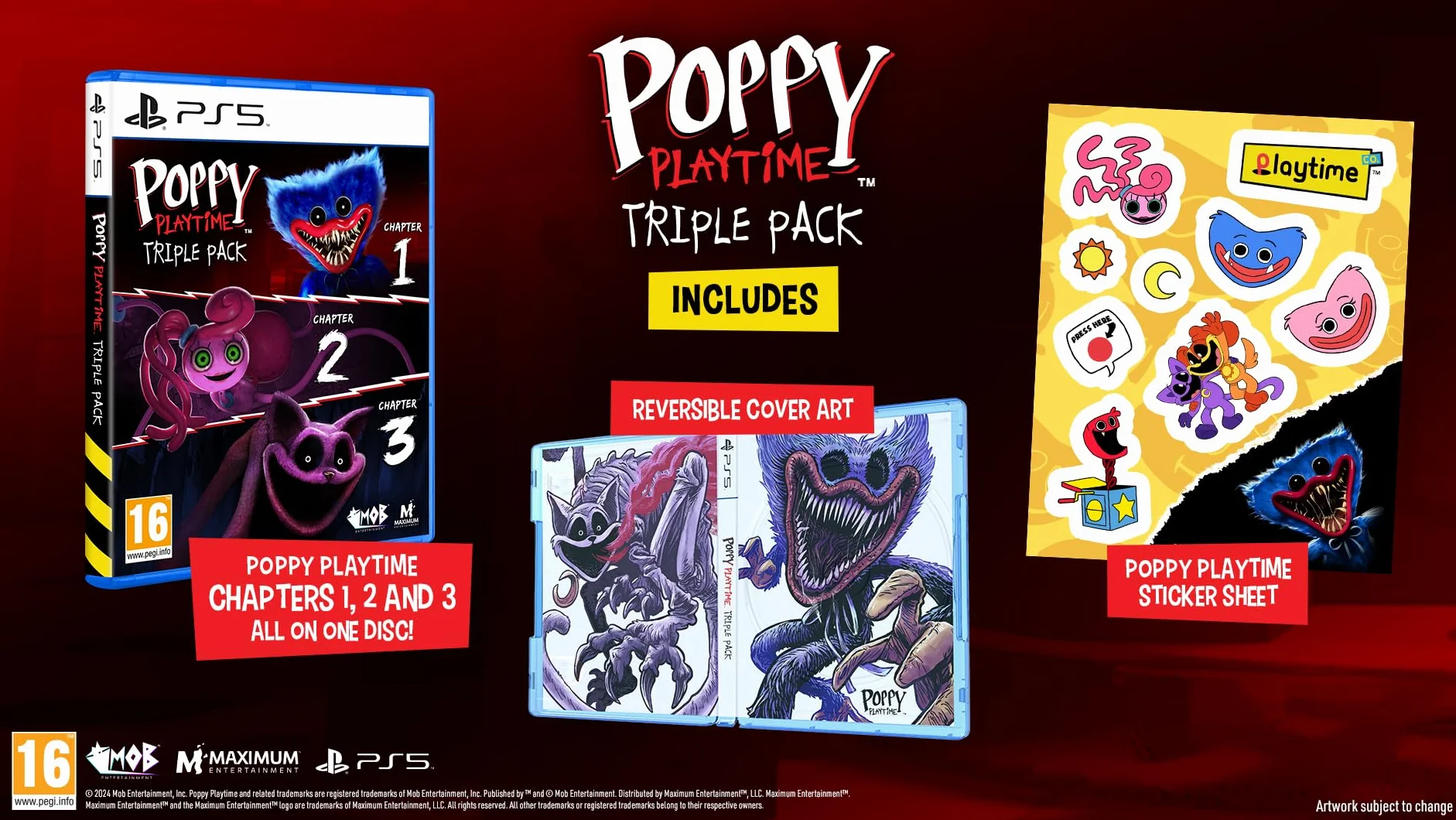 Poppy Playtime Triple Pack Playstation 5