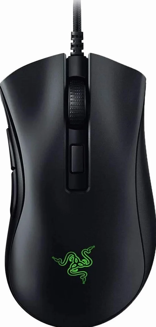 Razer DeathAdder V2 Mini - przewodowa mysz USB do gier z optycznymi przełącznikami myszy (ultralekka 61 g, kabel Speedflex, czujnik optyczny 8500 DPI, optyczny przełącznik myszy) Czarny