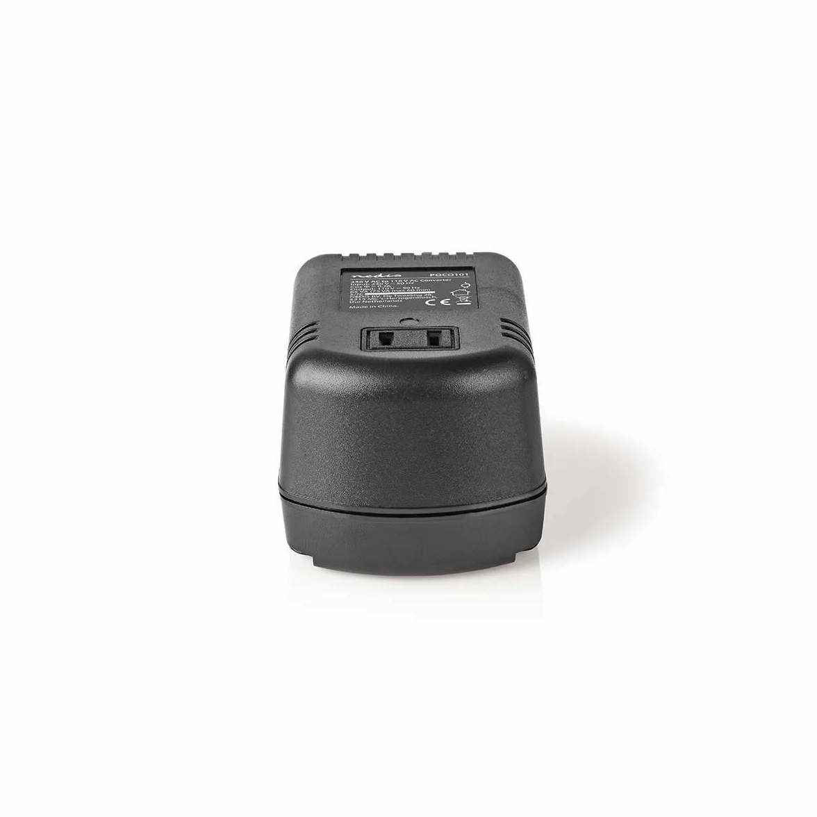 NEDIS POCO101 przetwornica | 230 V AC - 110 V AC | 75 W | nieuziemione wyjście US czarny