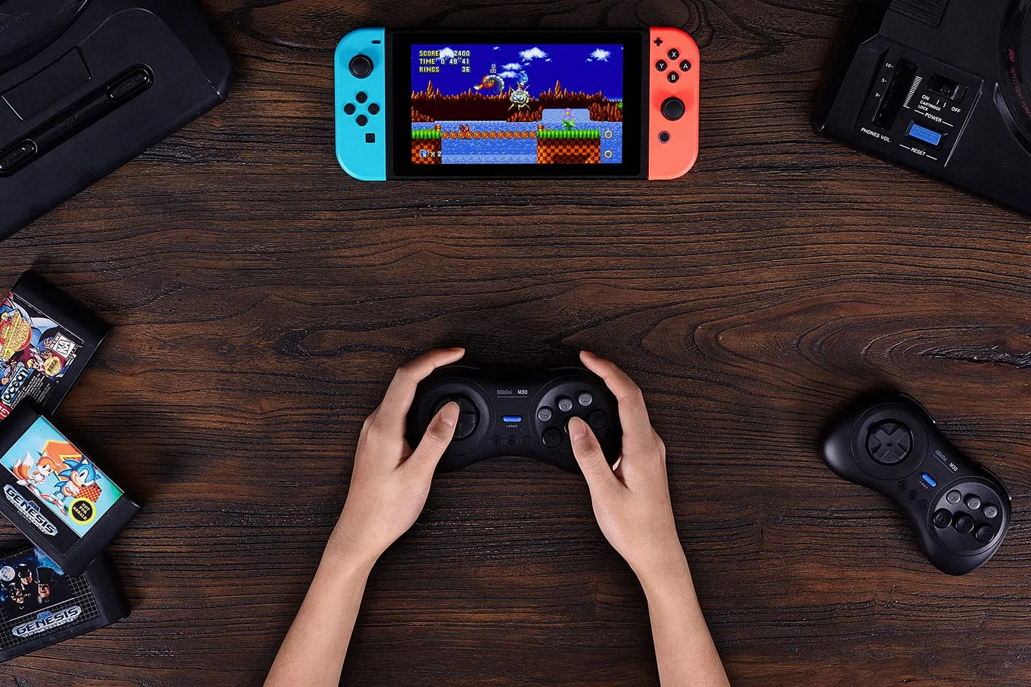 8BitDo M30 Bluetooth Wireless Gamepad"