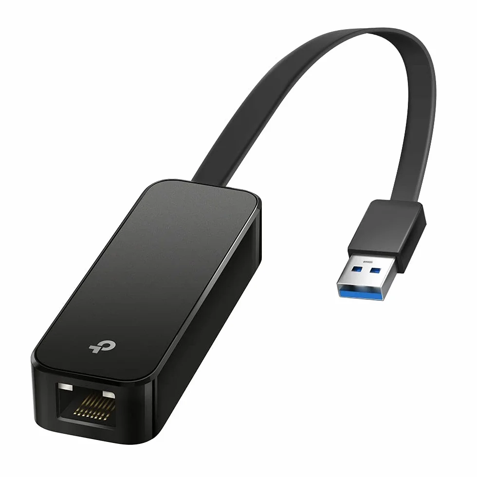 TP-Link UE306 | Adapter USB 3.0 do Ethernet 1000 Mb/s | Kompaktowy Design | Plug & Play | Kabel Składany | Kompatybilny z Windows/macOS/Linux/Chrome OS