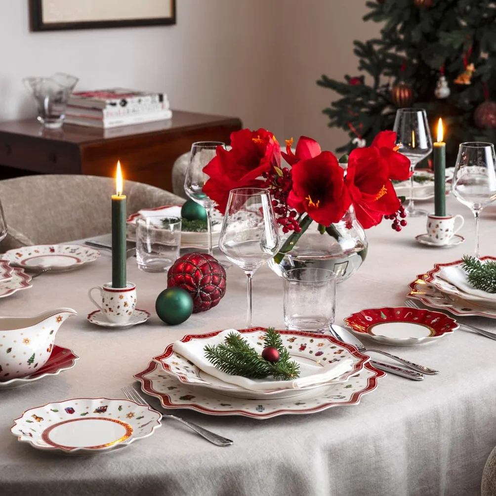 Villeroy & Boch Toy'S Delight Talerz na Chleb i Masło Czerwony 17 cm