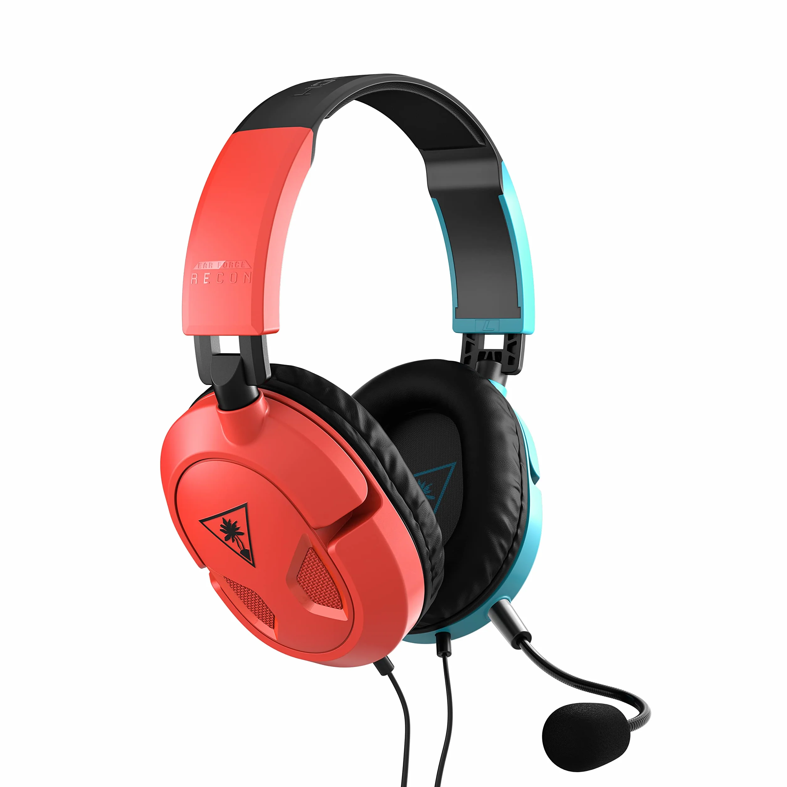 Turtle Beach Recon 50 Słuchawki dla graczy do Nintendo Switch (czerwony/niebieski)