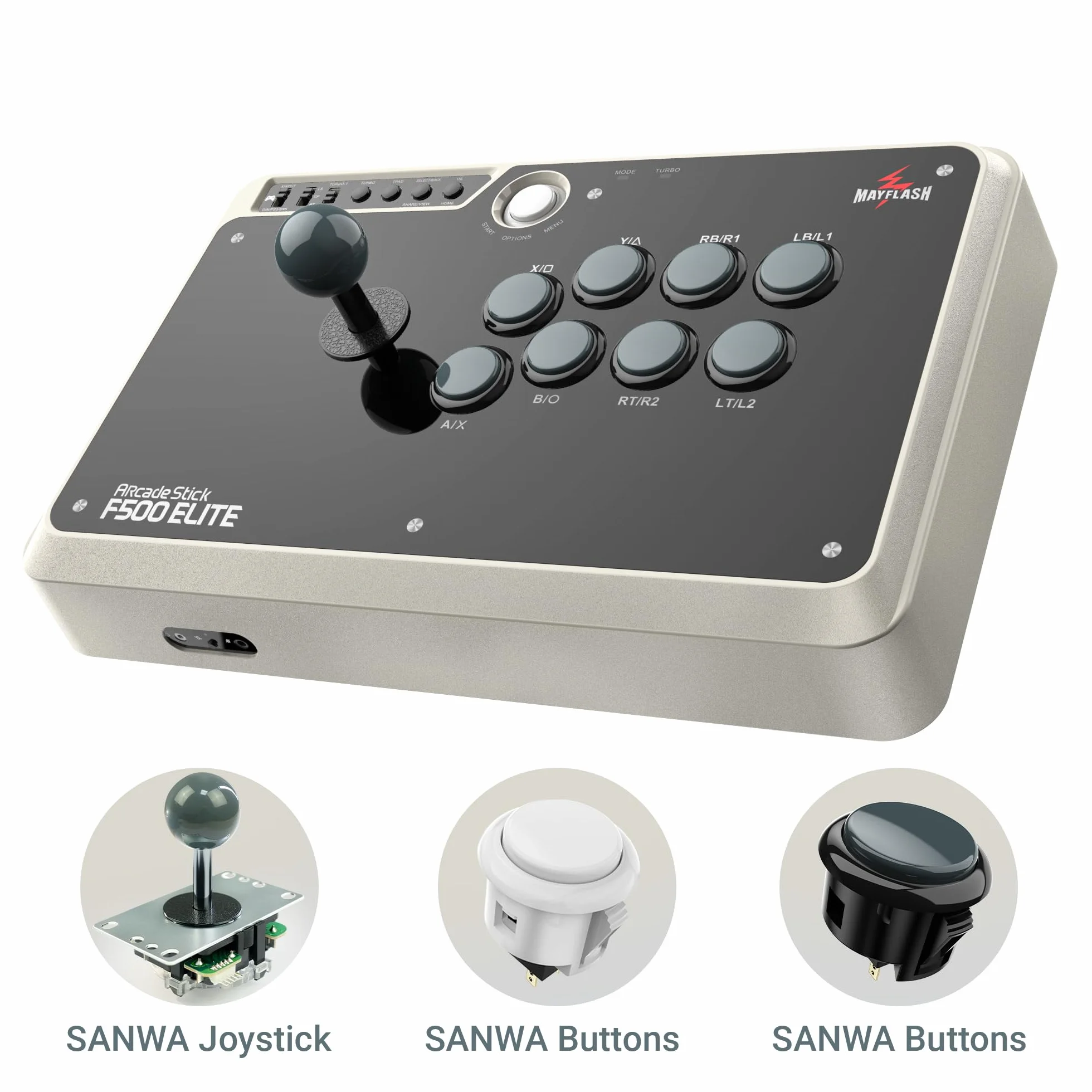 MAYFLASH Arcade Stick F500 Elite PS4 PS3 Xbox One PC Android Switch