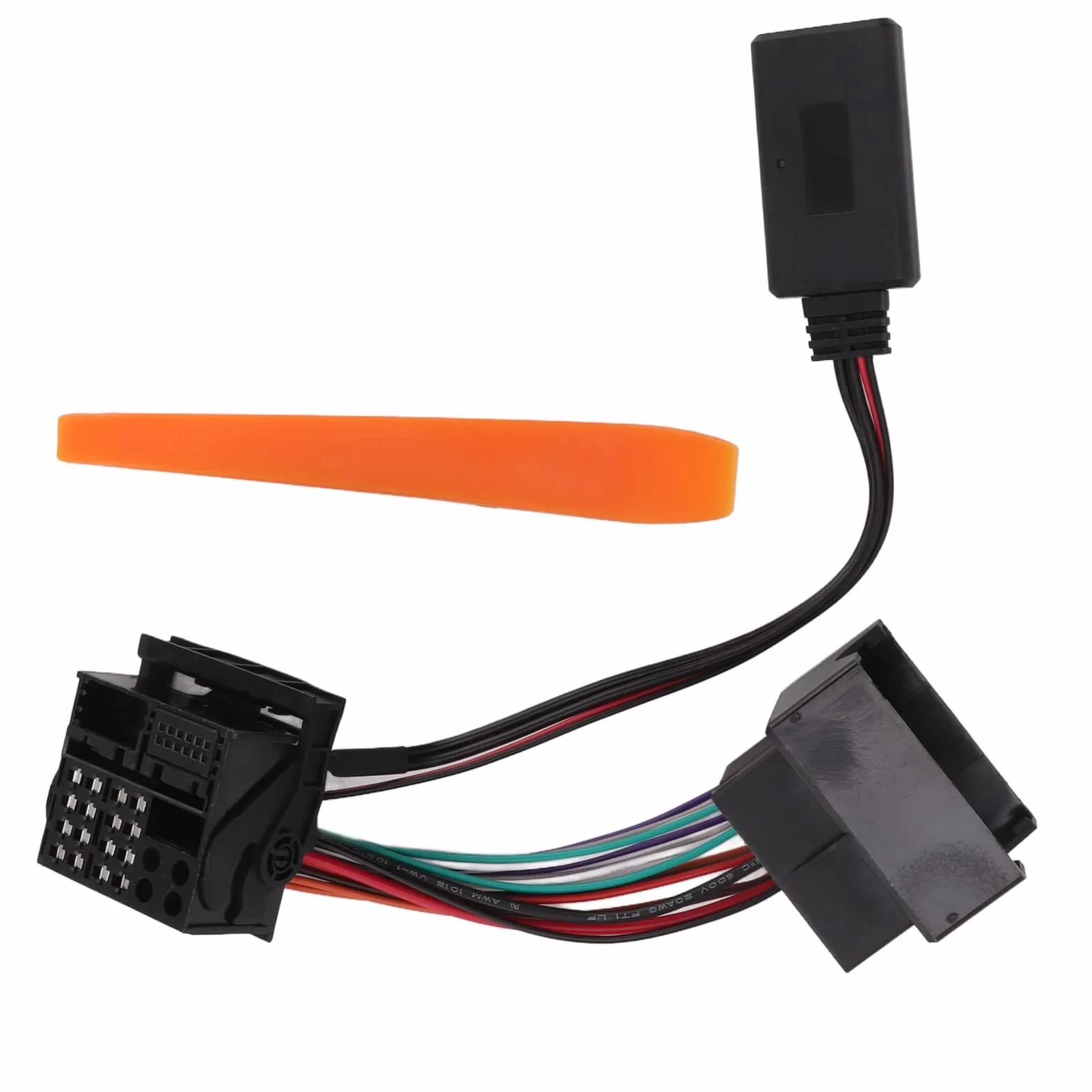 Asixxsix Kabel Adaptera Audio 5.0 Pasujący do Opla Antara CD 70 CD30 MP3 CDC 40 Opera DVD 90, Wodoodporny Kabel Wejściowy Aux do Samochodowego Zestawu Stereo, łatwy w Użyciu moduł Pasujący do