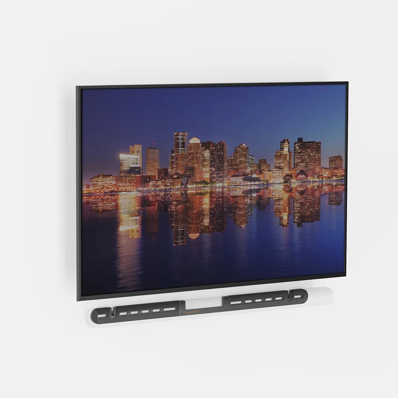 my wall Uchwyt ścienny do soundbar SONOS® Arc Ultra HS29L – Slim Design, amortyzacja antywibracyjna, elastyczny montaż nad i pod telewizorem