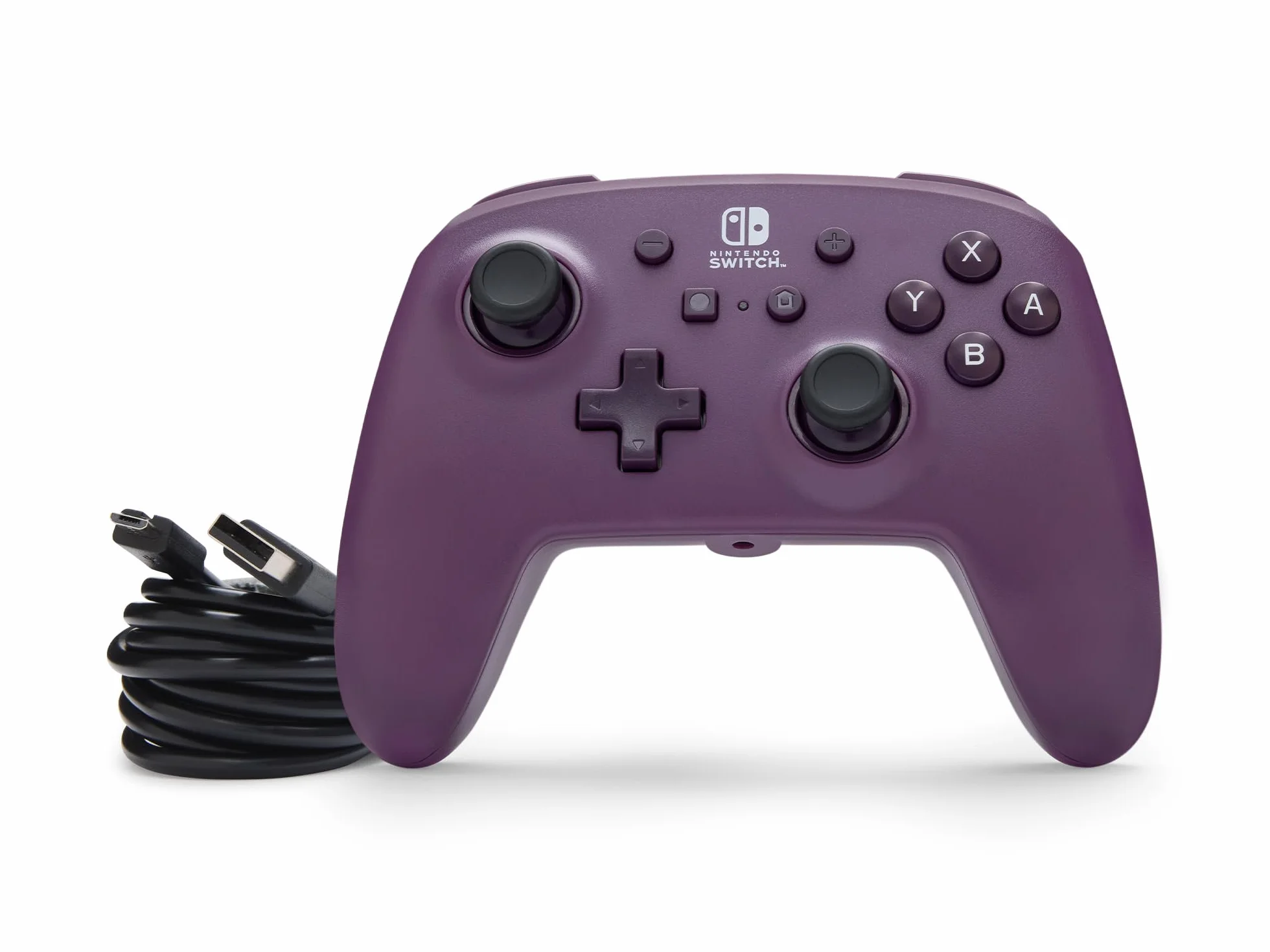 PowerA przewodowy kontroler Nintendo Switch Kosmiczny fiolet gamepad oficjalnie licencjonowany