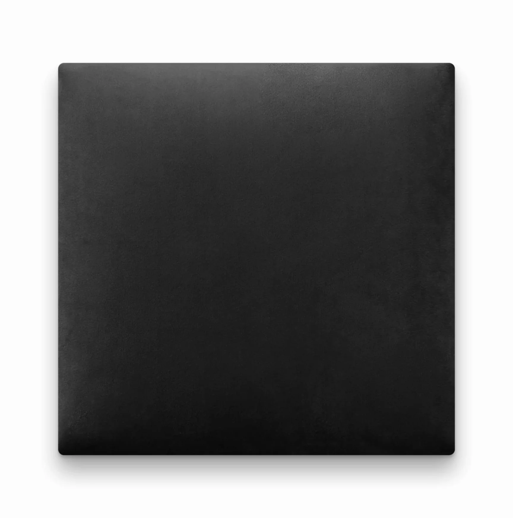 Panele ścienne 3D, tapicerowany zagłówek łóżka, bardzo łatwy samodzielny montaż, z weluru, 30 x 30 cm (czarny)