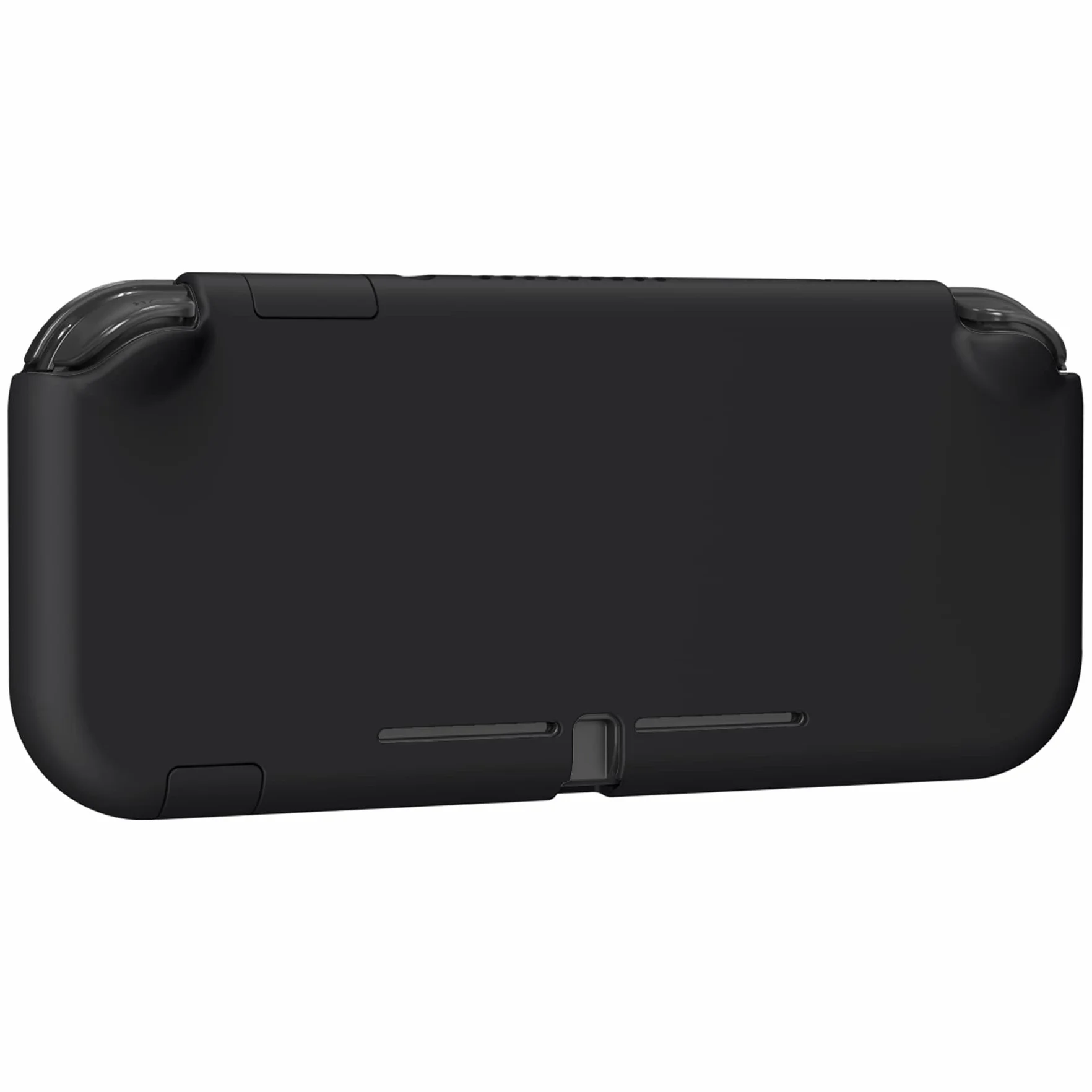 eXtremeRate PlayVital Etui Ochronny do Switch Lite,Obudowa Protective Cover do Switch Lite,Case Hard Shell z Ochraniacz Ekranu&Kciuka Caps&Caps Przycisków Stickers-Czarny