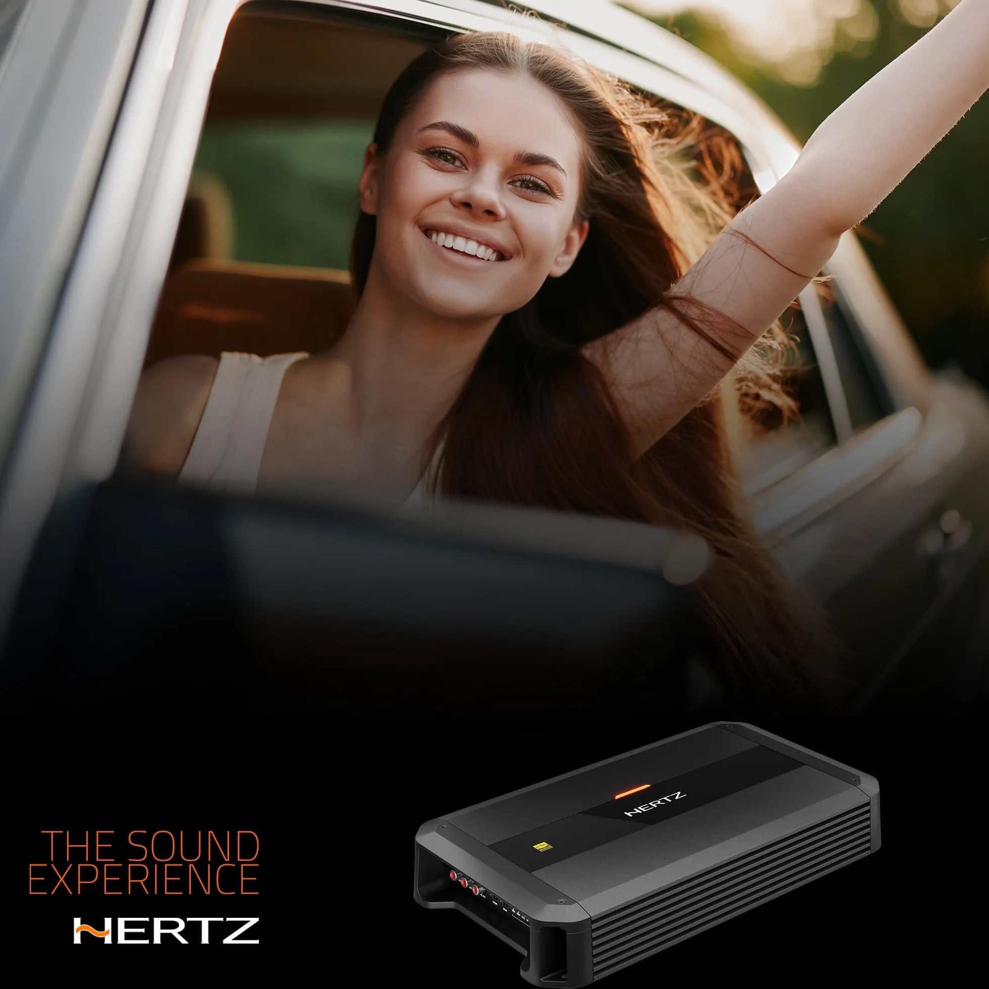 Hertz DP 4.400 – wzmacniacz 4-kanałowy, 4×125 W przy 2 Ω, wysoka stabilność termiczna