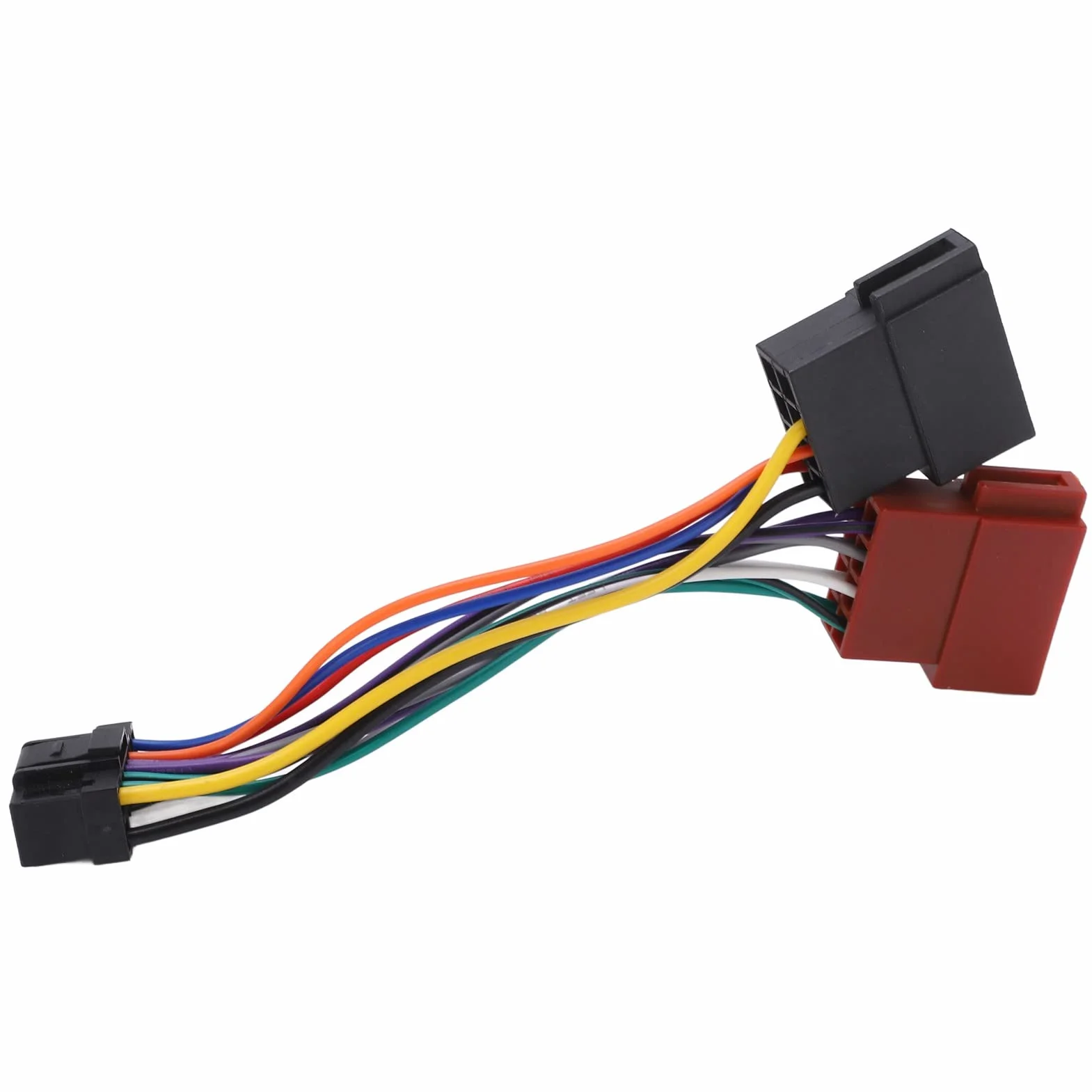 Aramox Adapter Wiązki Przewodów Samochodowych, 16 Pin ISO, Złącze do Radia Stereo, Zamiennik compatible with Alpine