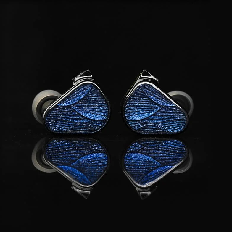 TRUTHEAR x Crinacle Zero:BLUE2 Słuchawki douszne, podwójne dynamiczne przetworniki, z odłączanym kablem, 3,5 mm