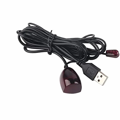 Przedłużacz Sygnału IR, Pilot USB na podczerwień Ukryty Zestaw Systemowy, Przedłużacz IR i Kabel Odbiornika, do Domu, Hotelu i Innych Dekoderów Ukryte lub Wspólne Korzystanie z
