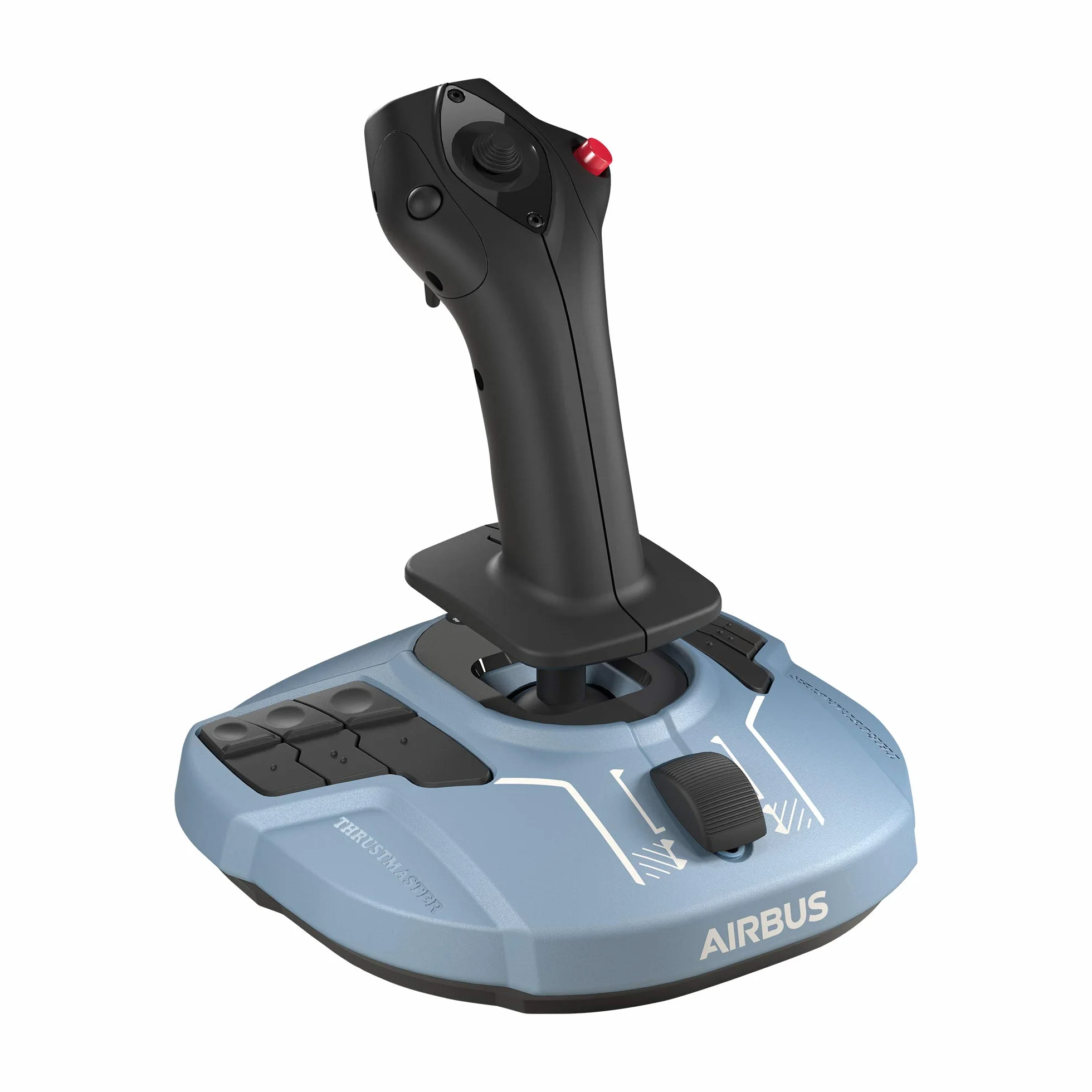 Thrustmaster TCA Officer Pack Airbus Edition – Kompleksowy system sterowania lotem z drążkiem sidestick i dźwignią przepustnicy do PC