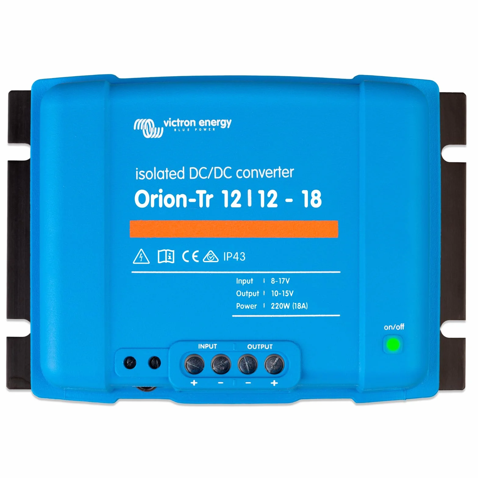 Victron Energy Orion-Tr IP43 12/12-Volt 18 amp 220-Watt Konwerter DC-DC, Izolowany