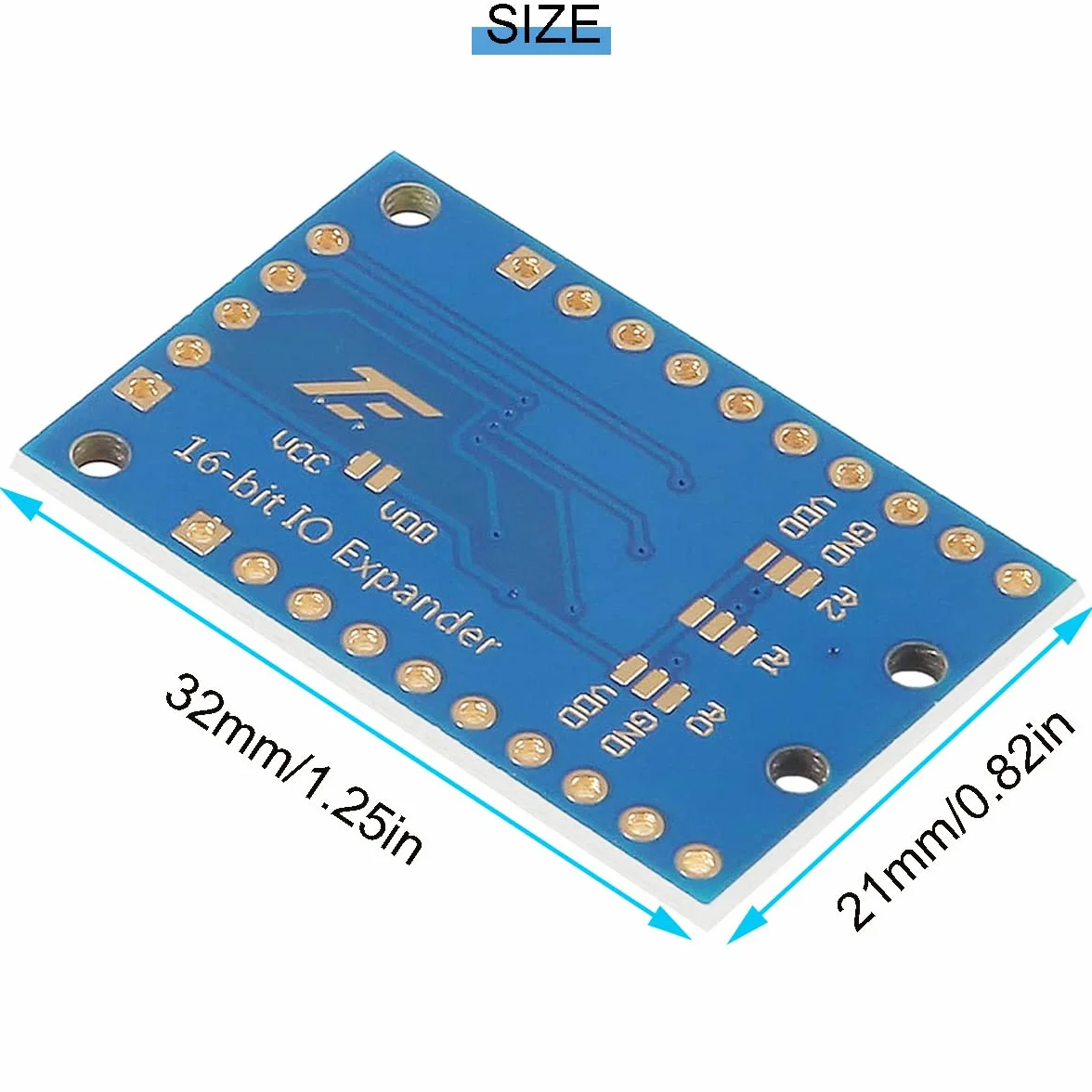 2 sztuki PCF8575 IO Expander moduł I2C do 16IO moduł I/O Extension Shield moduł 16 bitów SMBus I/O z kablem Dupont do Arduino UNO R3