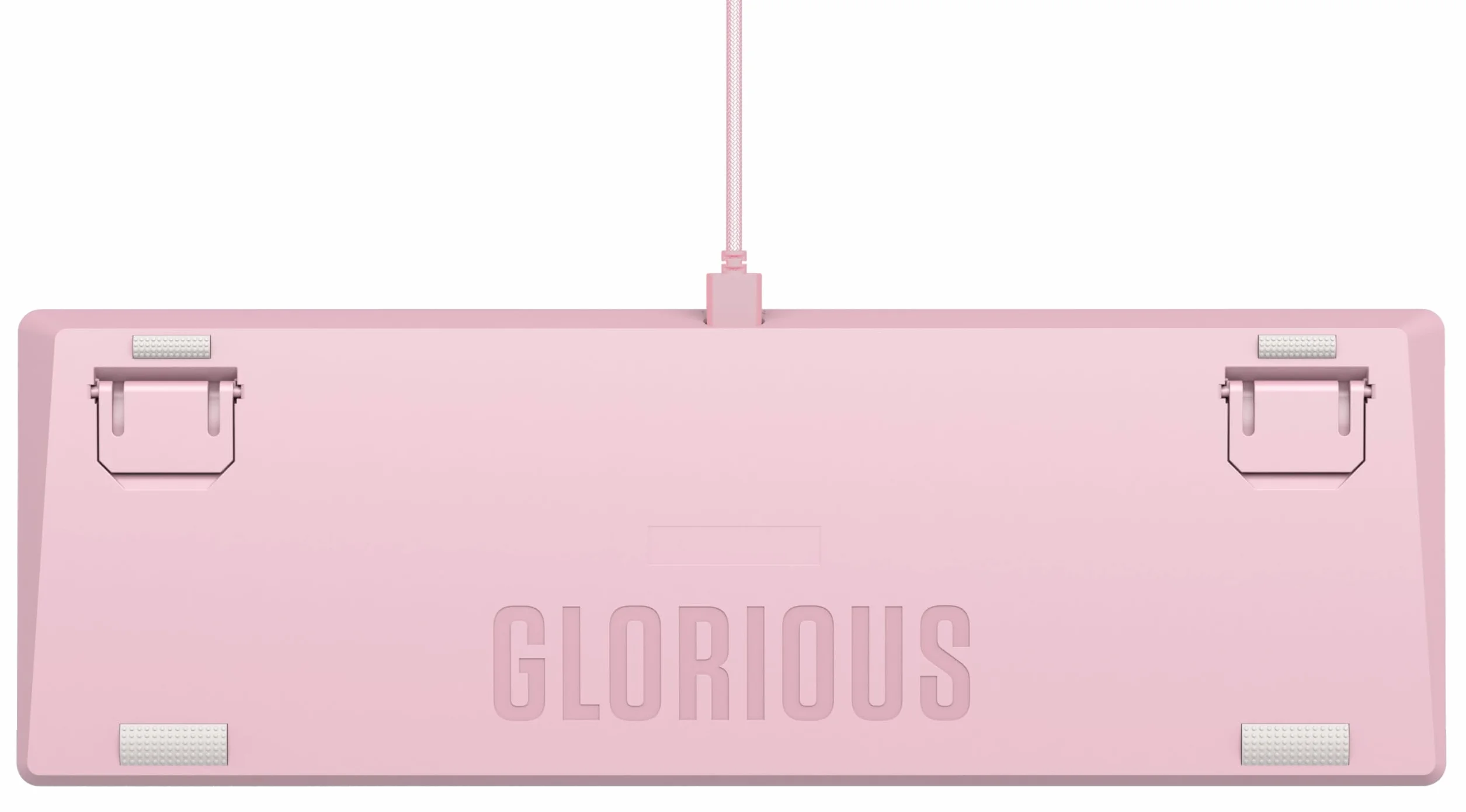 GLORIOUS Gaming GMMK 2 Full Size (96%) – klawiatura mechaniczna, obudowa aluminiowa, konfigurowalna, klawisze doubleshot, przełączniki GLORIOUS Fox, RGB, NKRO, angielski układ QWERTY - Różowy