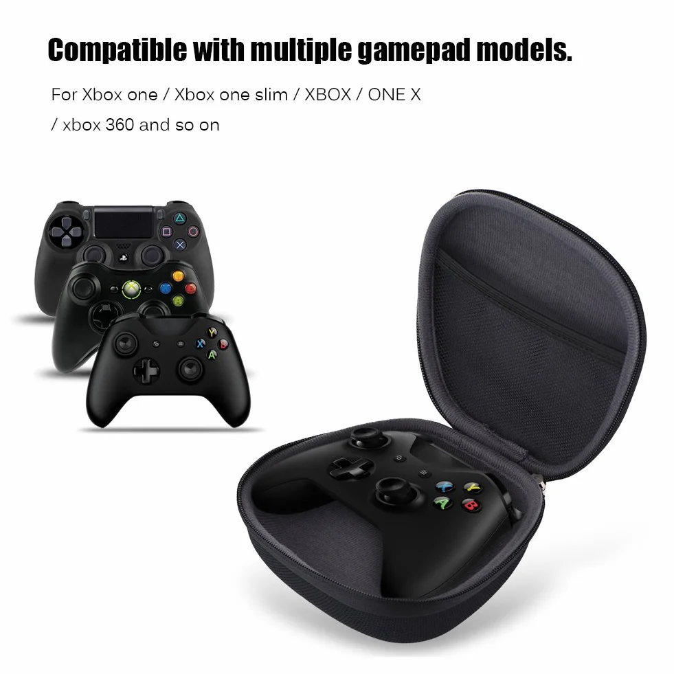 Gaming Gamepad torba podróżna do One/Xbox/One Slim/Xbox / One X/Xbox 360, torba do przenoszenia, z twardym pakietem Eva