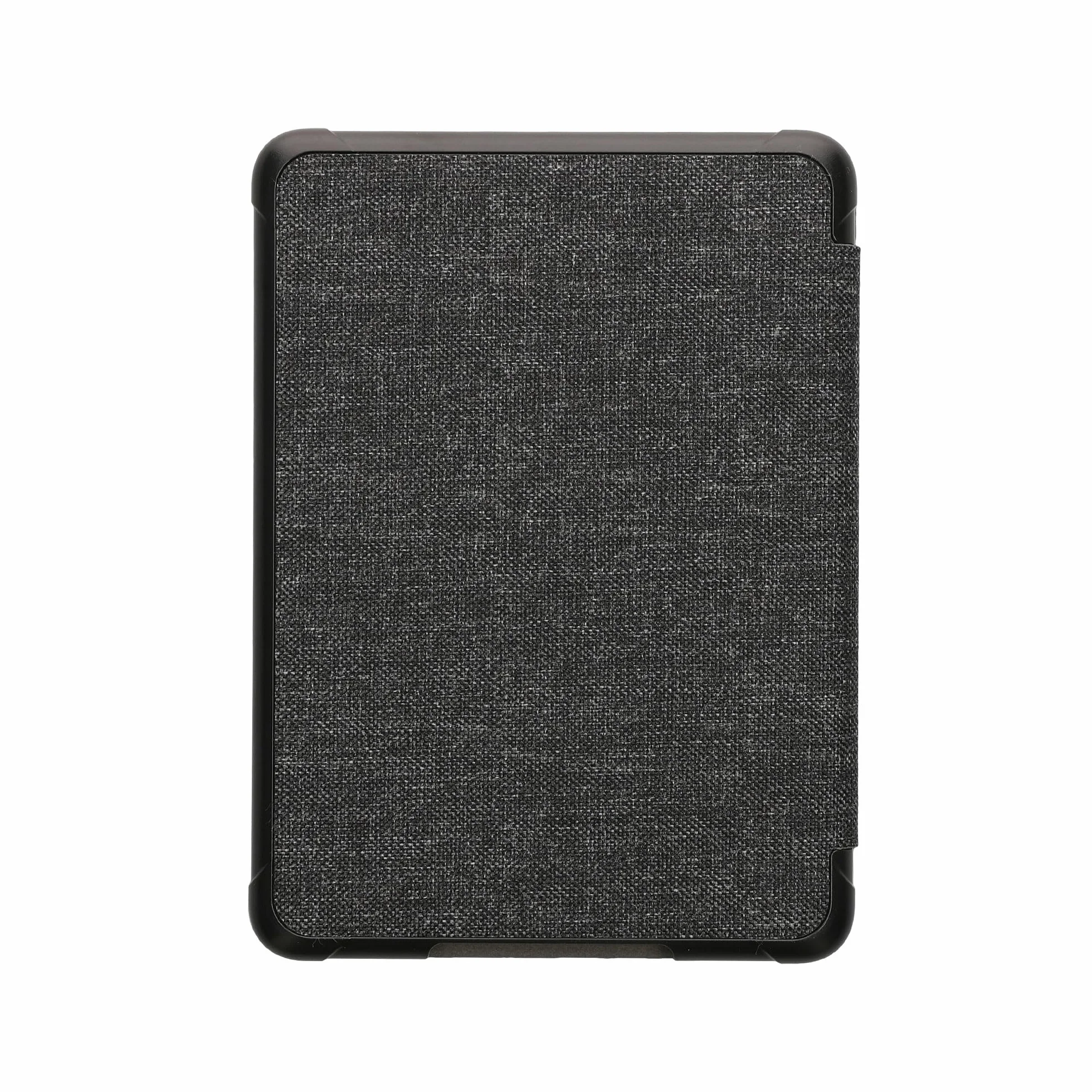 kwmobile Etui kompatybilne z Amazon Kindle Paperwhite (12. generacji 2024)/Kindle Colorsoft – etui z tkaniny w stylu książki, etui z klapką – ciemnoszare