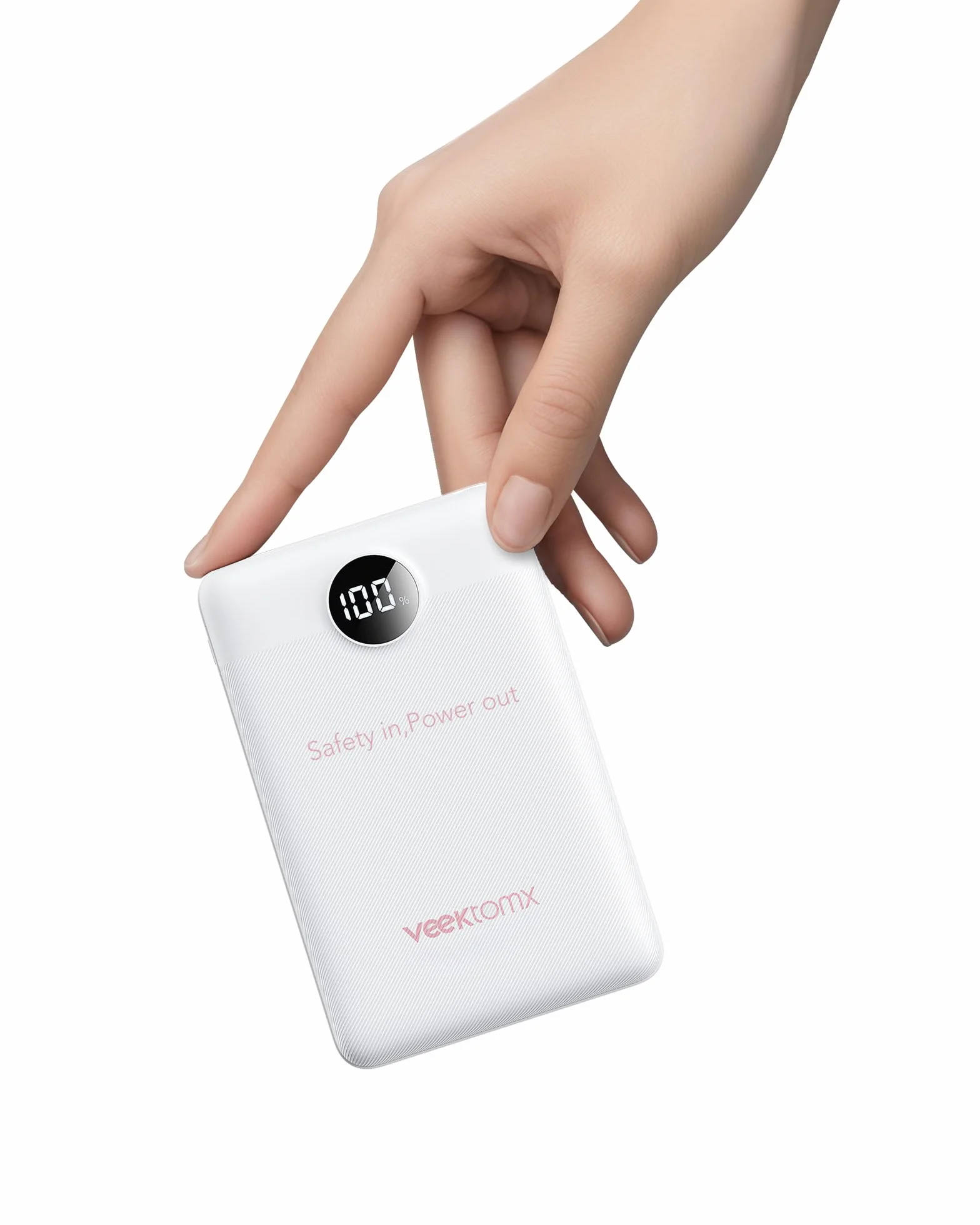 VEEKTOMX Mini Power Bank 10000mAh Mały Power Bank 22.5W Quick Charge, PD 3.0 Szybkie Ładowanie Zewnętrzne Bateria, Podwójne Wyjście Ultra Kompaktowa Ładowarka Kompatybilna iPhone 14/Sumsang s22/Xiaomi