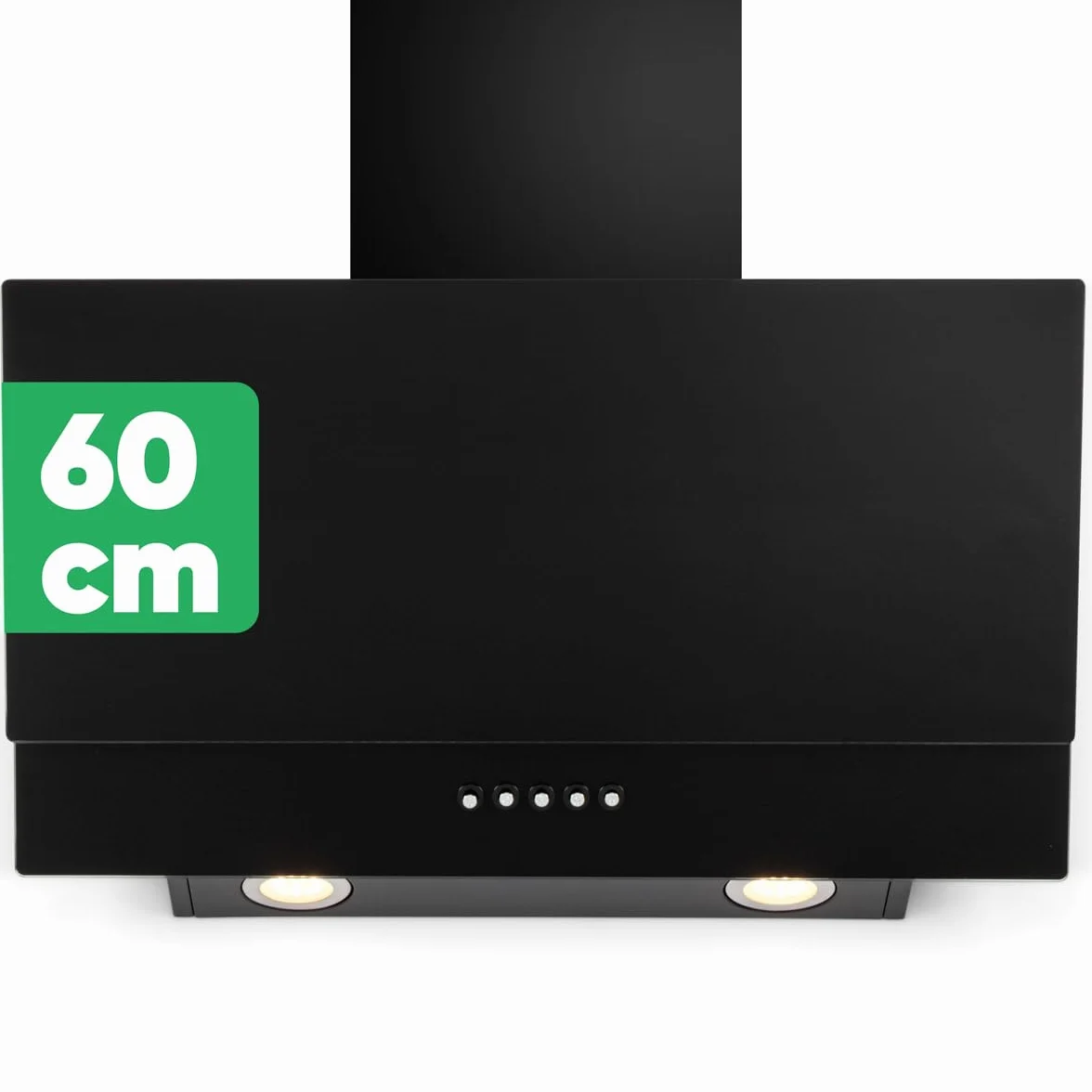 Bomann DU 7607 G Okap bezgłowy 60 cm 302 m³/h Czarny