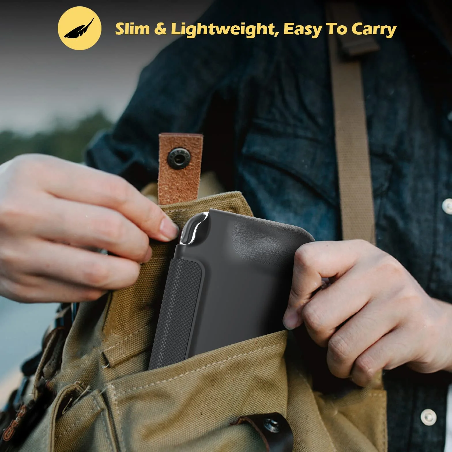 ProCase Składane etui ochronne + (2 sztuki) ochrona wyświetlacza do Nintendo Switch (model OLED), miękkie, cienkie etui z tworzywa TPU, odporne na uderzenia + 2 folie ochronne na wyświetlacz ze szkła
