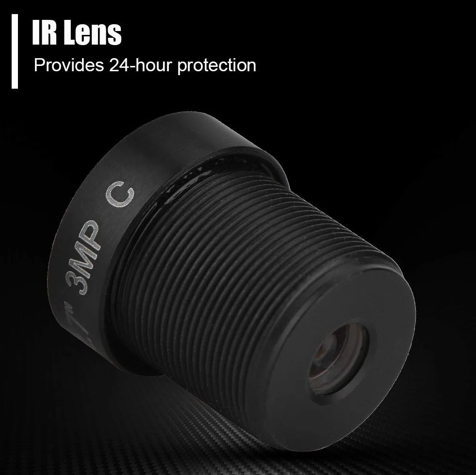Tangxi Obiektyw kamery HD 3,0 megapikseli IP, 2,8 mm 1/3 cala IR CCTV M12 * 0,5 obiektyw pryzmatu do kamery sieciowej różne rodzaje modułów, w tym moduł IPC, moduł AHD, płyta główna z chipem analogowym
