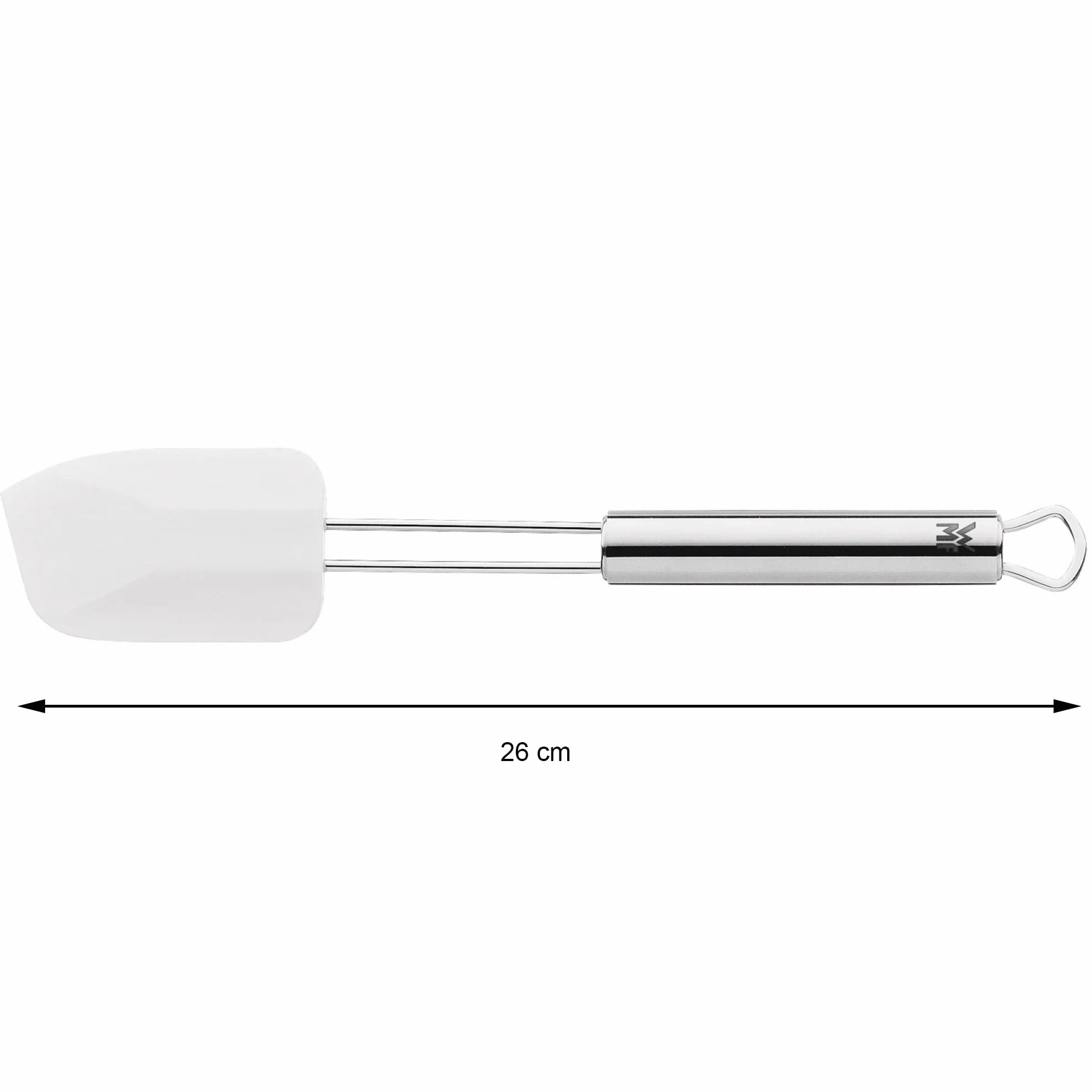 WMF Profi Plus łopatka do ciasta 26 x 5,5 cm stal nierdzewna Cromargan silikon