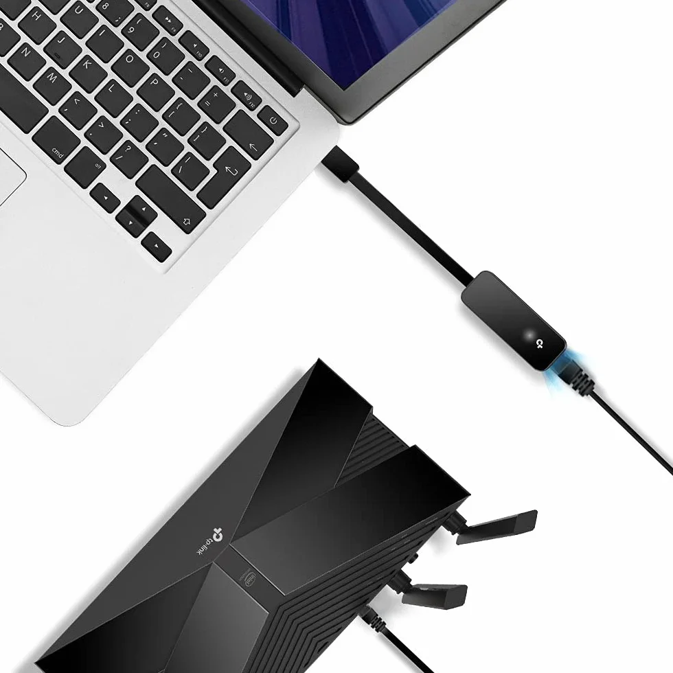 TP-Link UE306 | Adapter USB 3.0 do Ethernet 1000 Mb/s | Kompaktowy Design | Plug & Play | Kabel Składany | Kompatybilny z Windows/macOS/Linux/Chrome OS