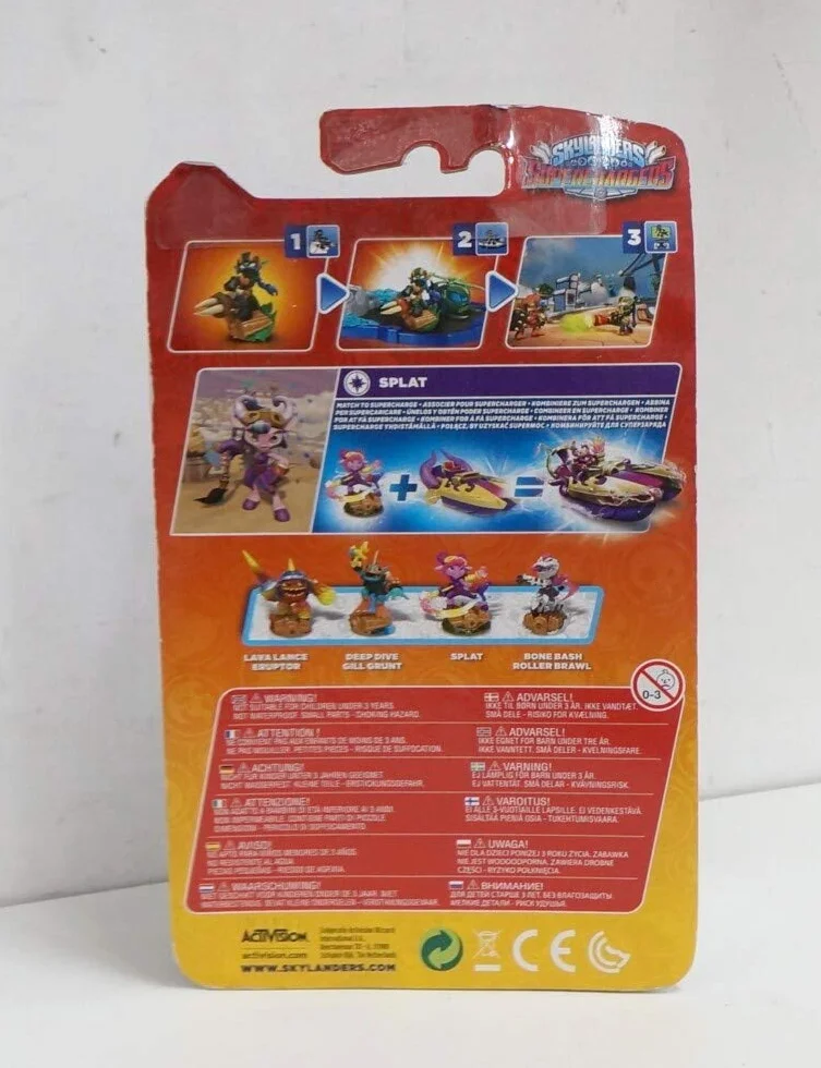Skylanders Superchargers Figurka Splat