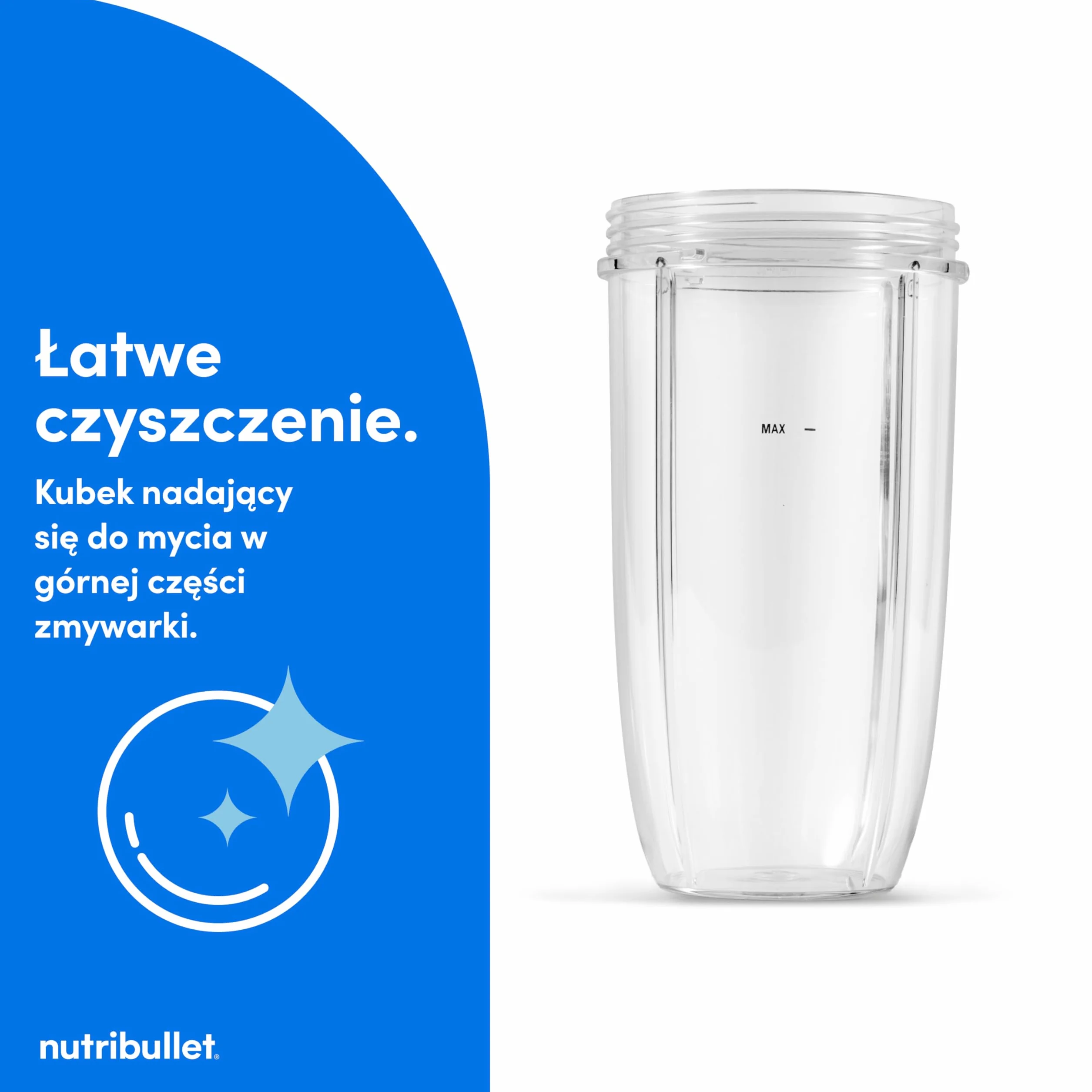 Nutribullet Pro 900 Blender Wielofunkcyjny Smoothie Ekstraktor Owoców Warzyw 900W Szary NB904MASN